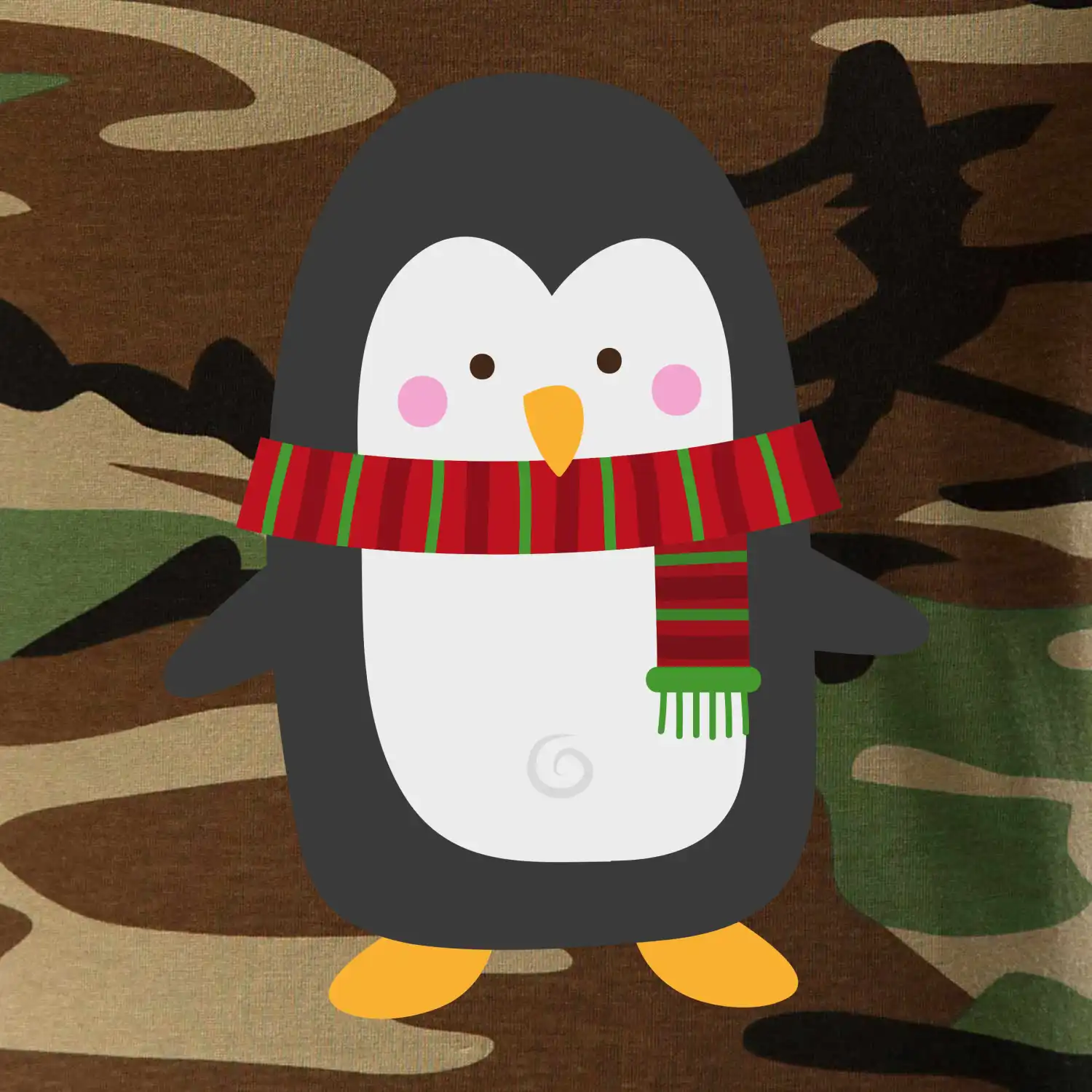 Tučňák se šálou