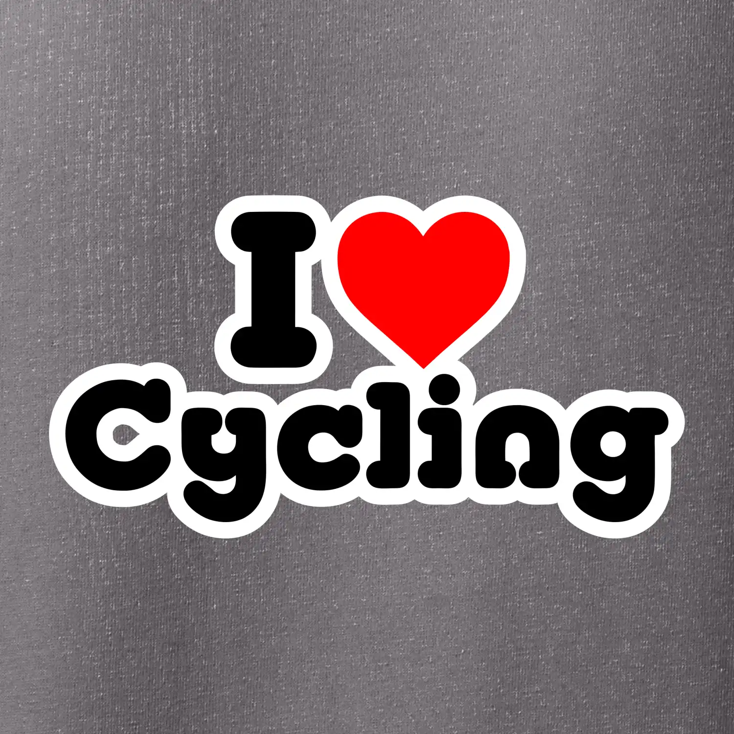 I love cycling