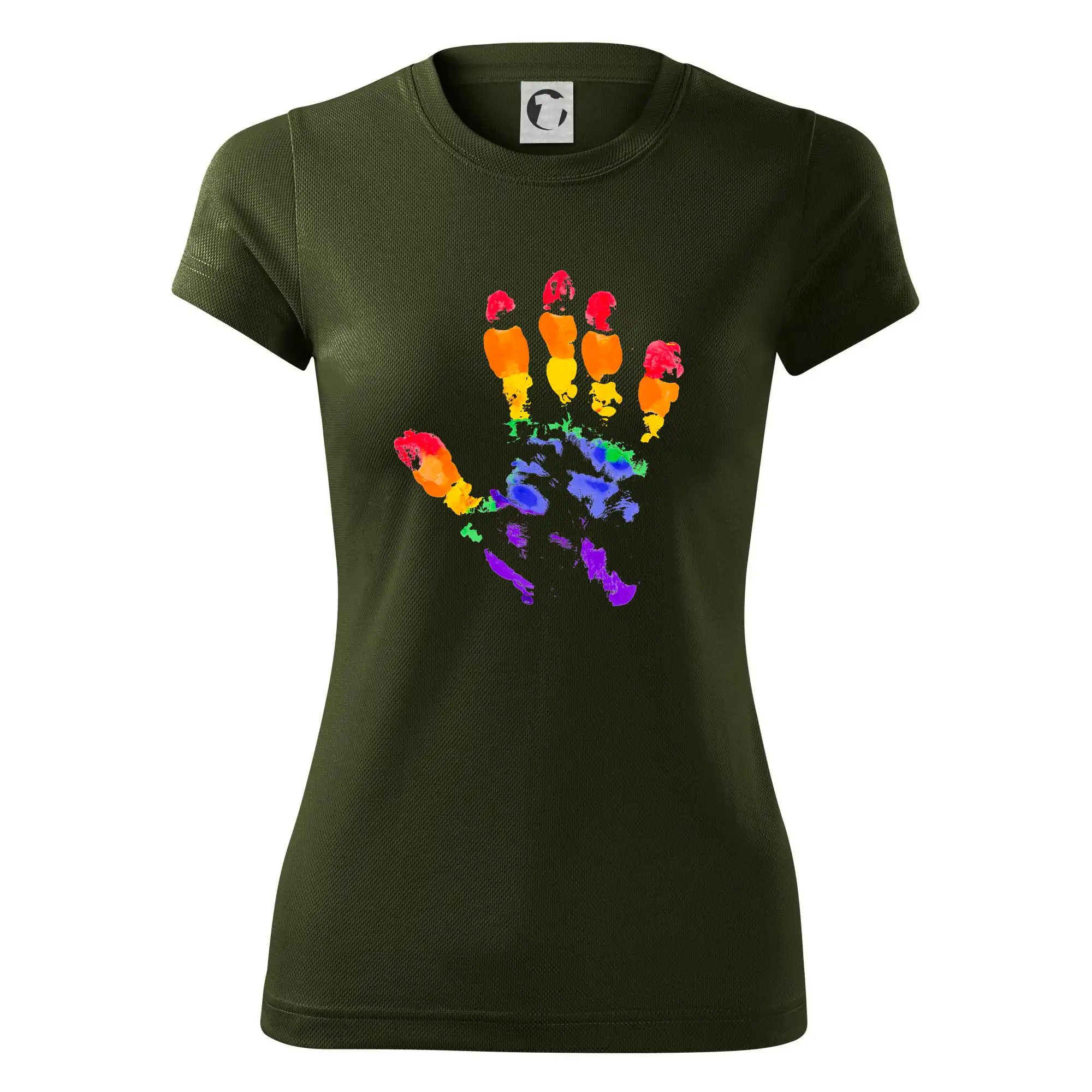 LGBT hand print
