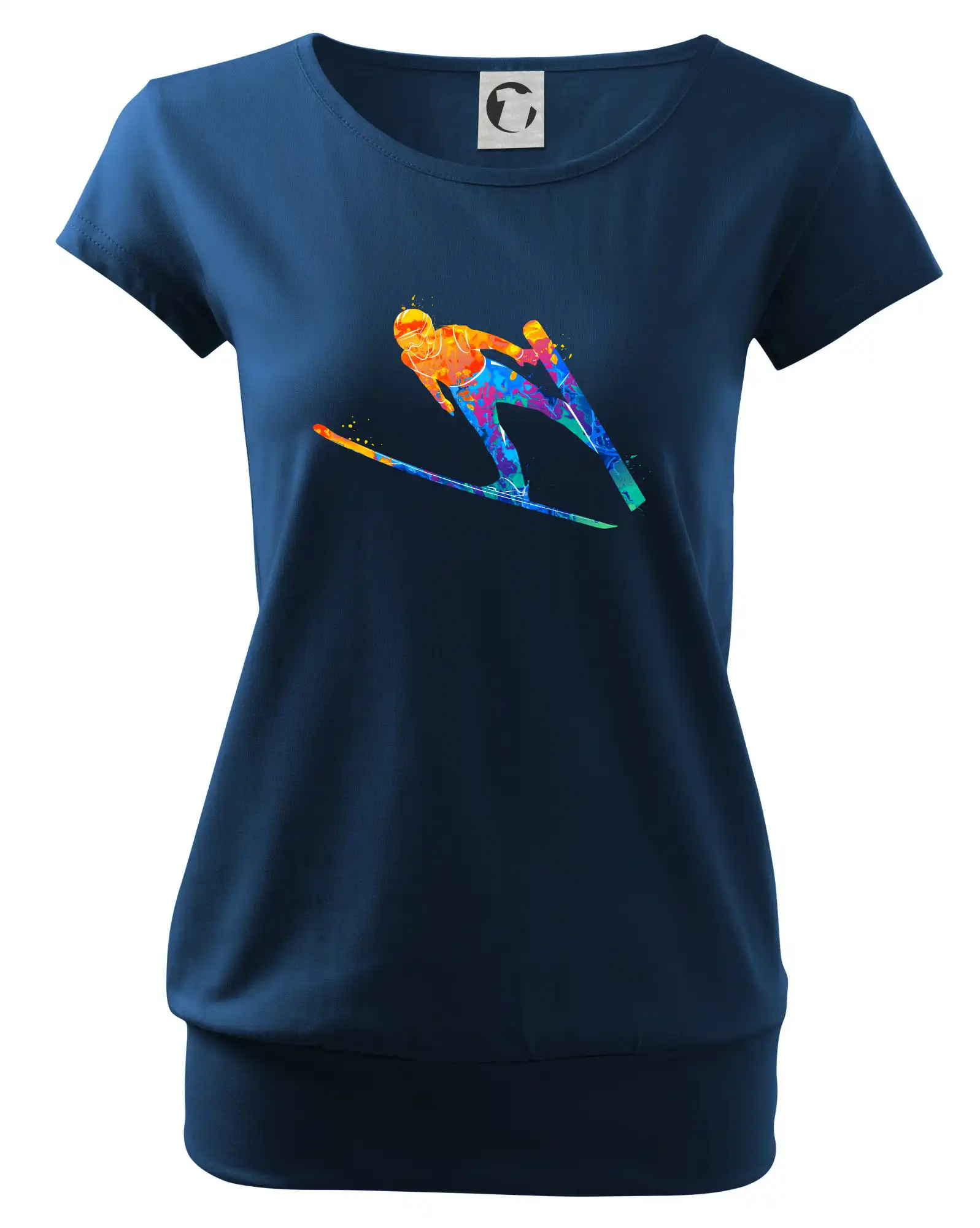 Skokan na lyžích splash