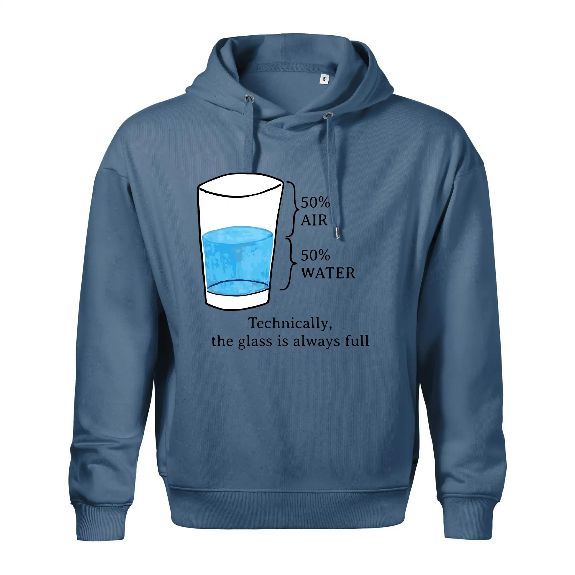 Technically, the glass is always full