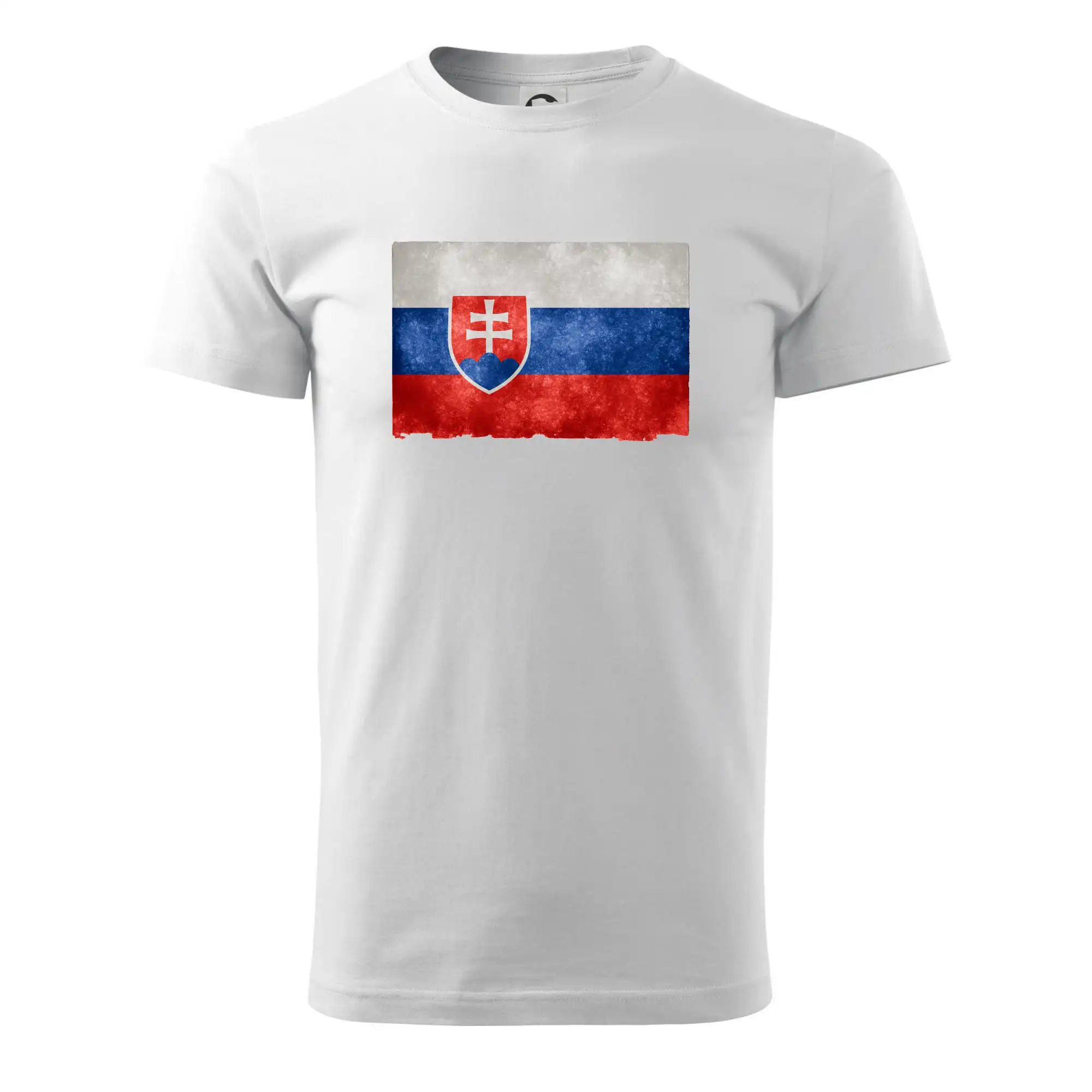 Politické tričká - Slovenská vlajka stará - Tričko extra veľké  (5-8XL)