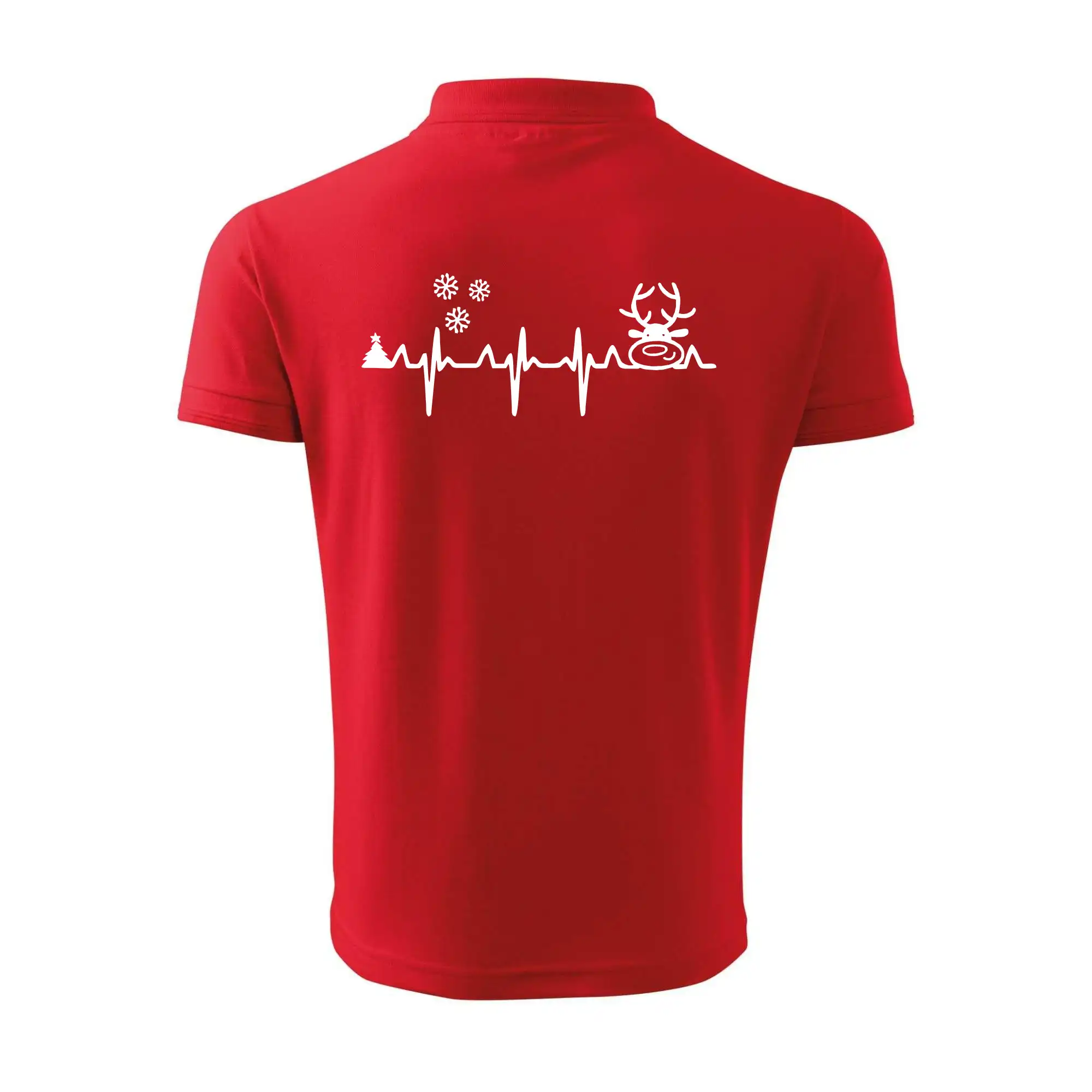 EKG Vánoce Vločky a sob