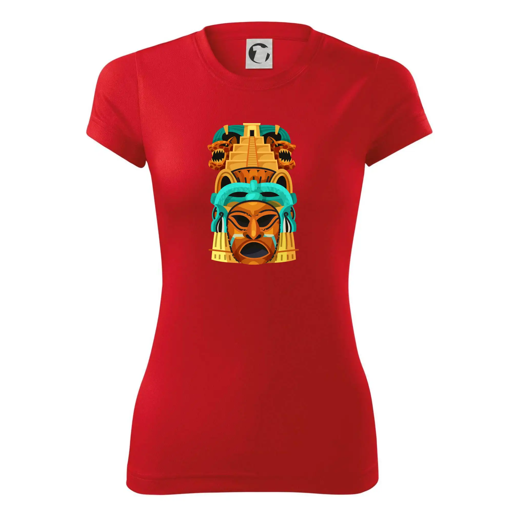Mayové maska s pyramidou
