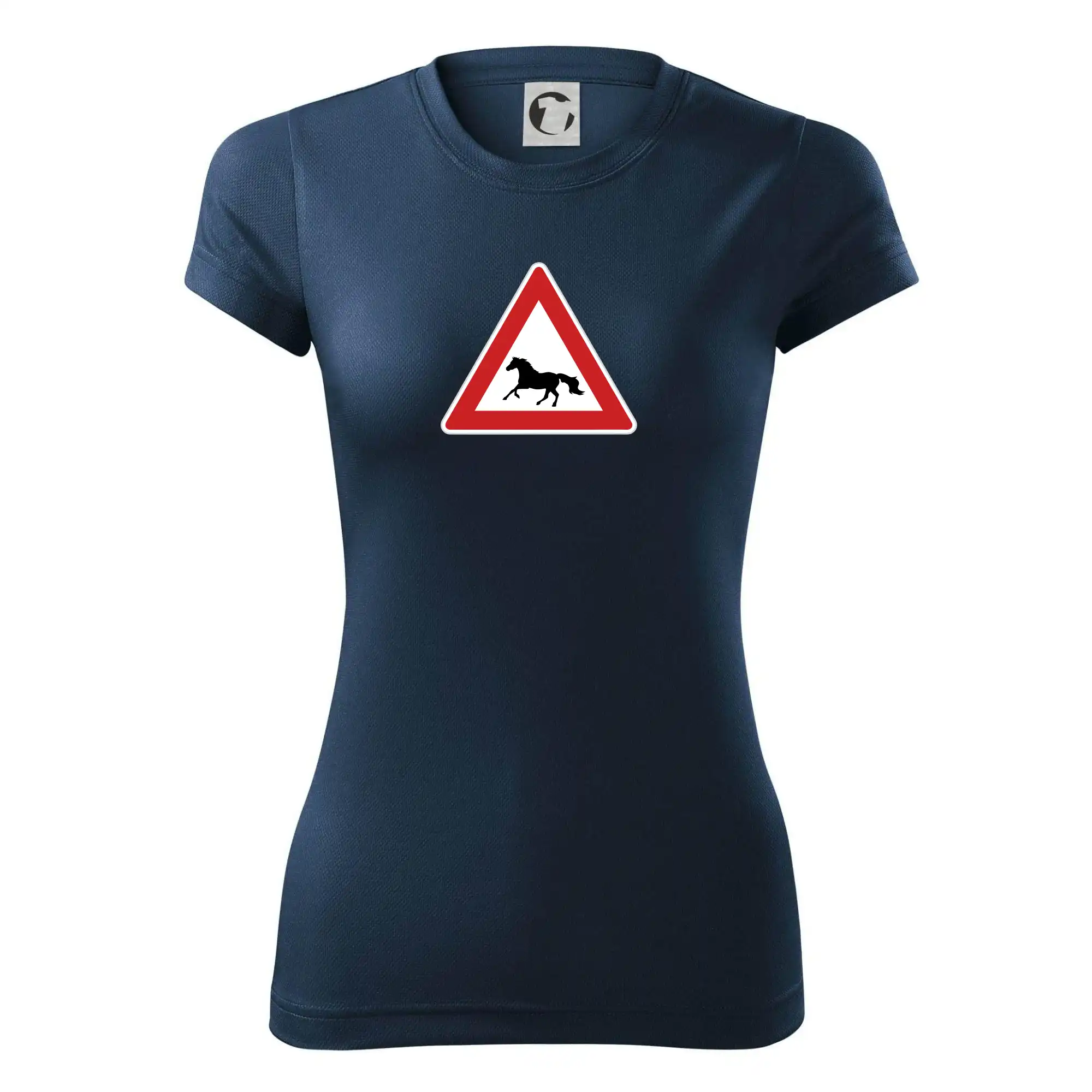 Dopravní značka - Pozor kůň běžící