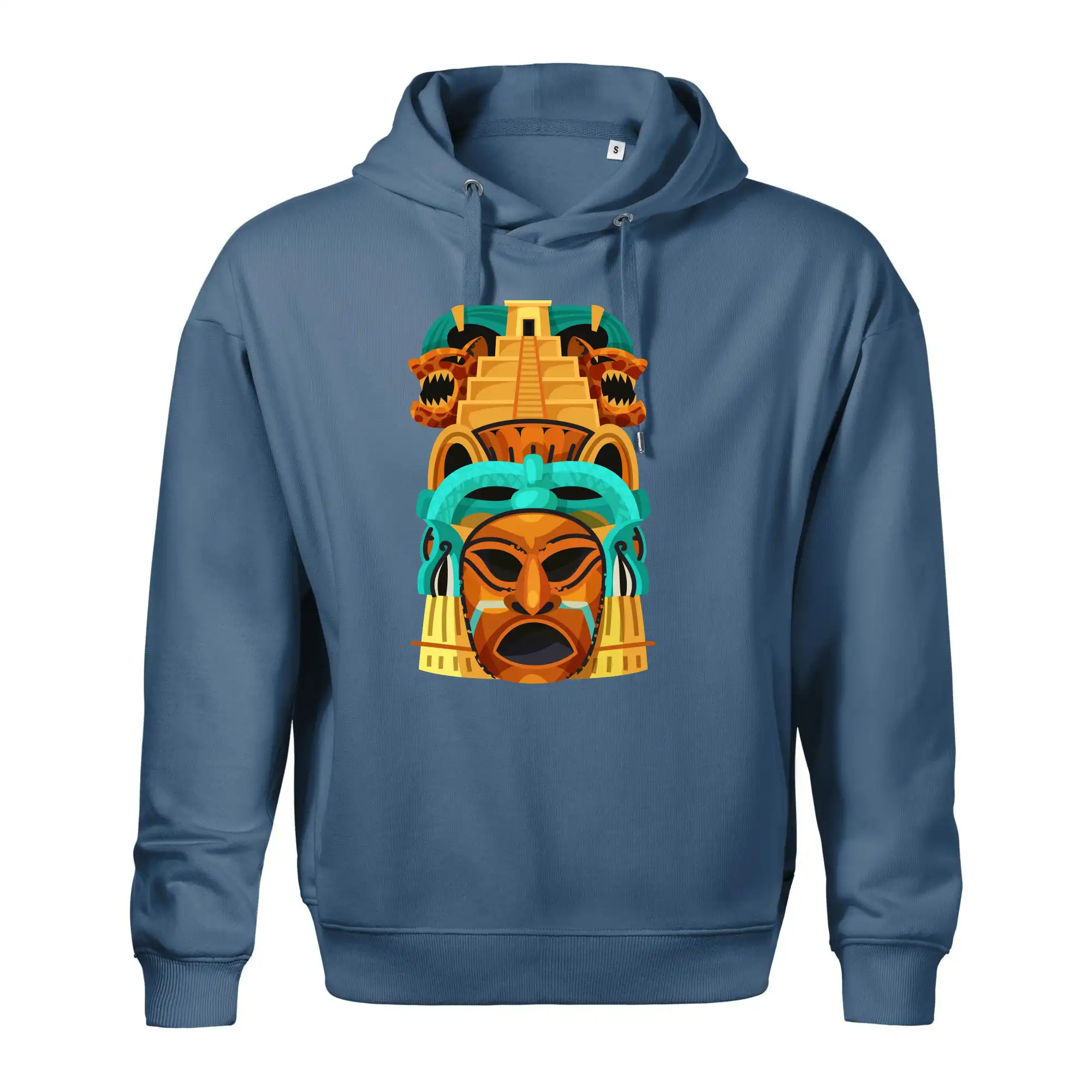 Mayové maska s pyramidou