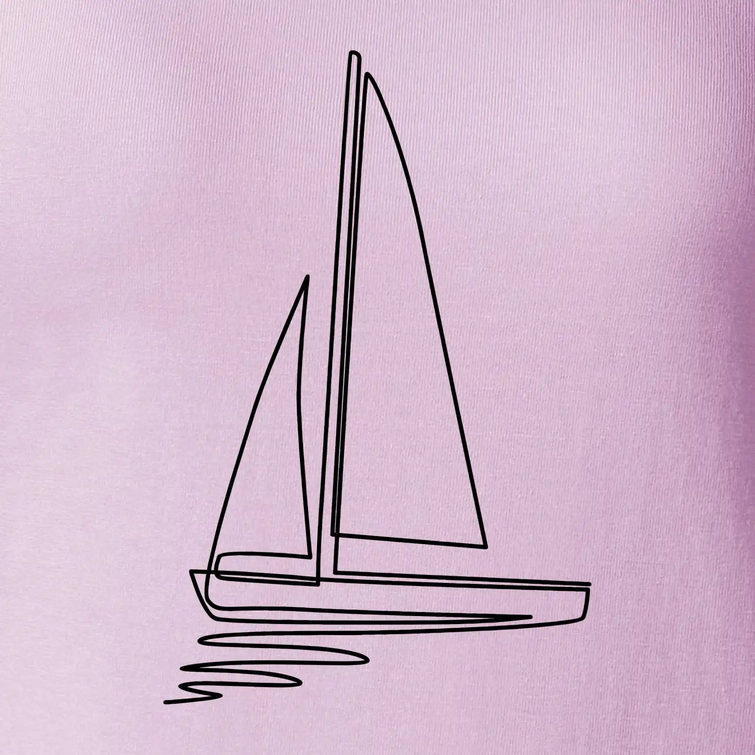 Plachetnice jedním tahem