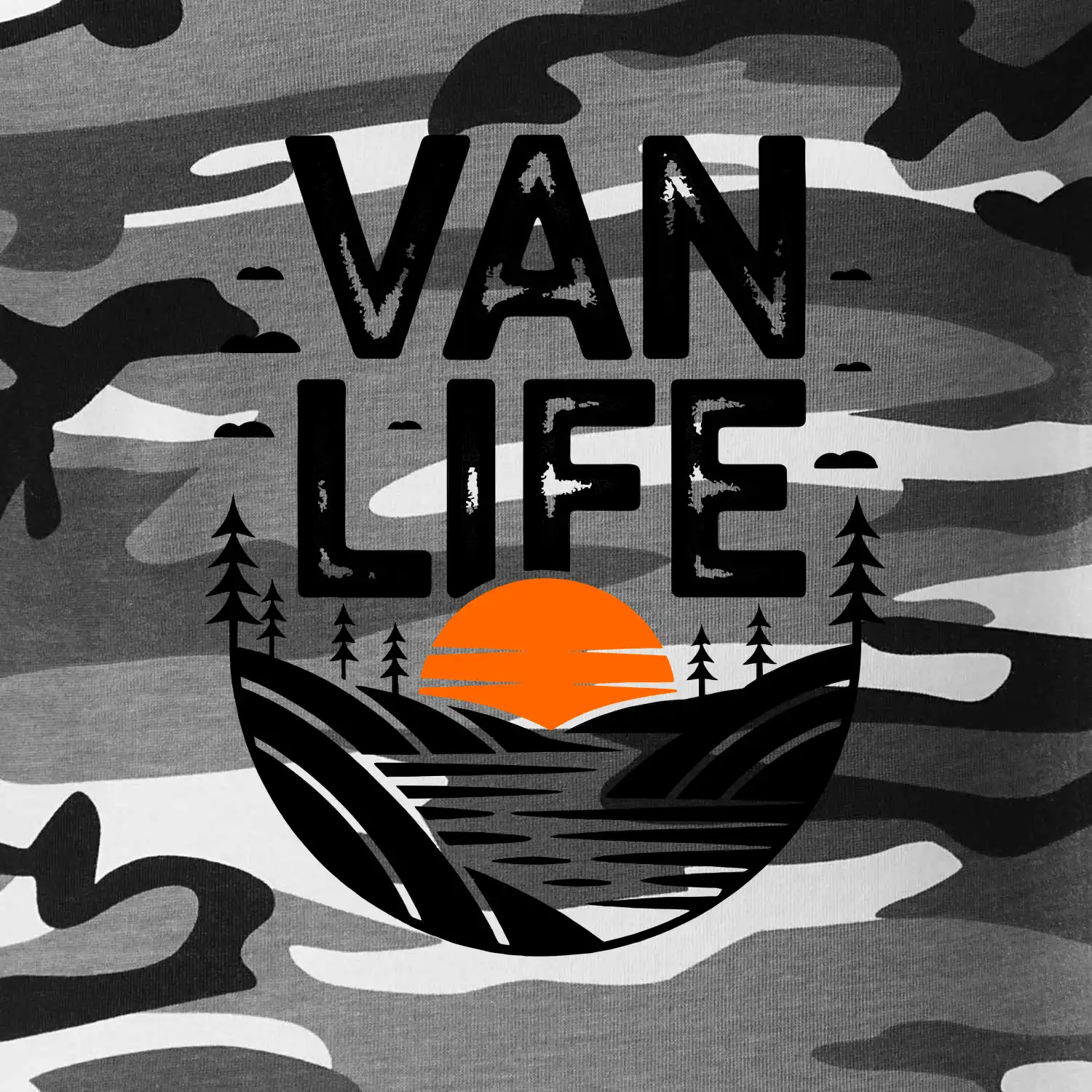 Van life a  Západ slunce