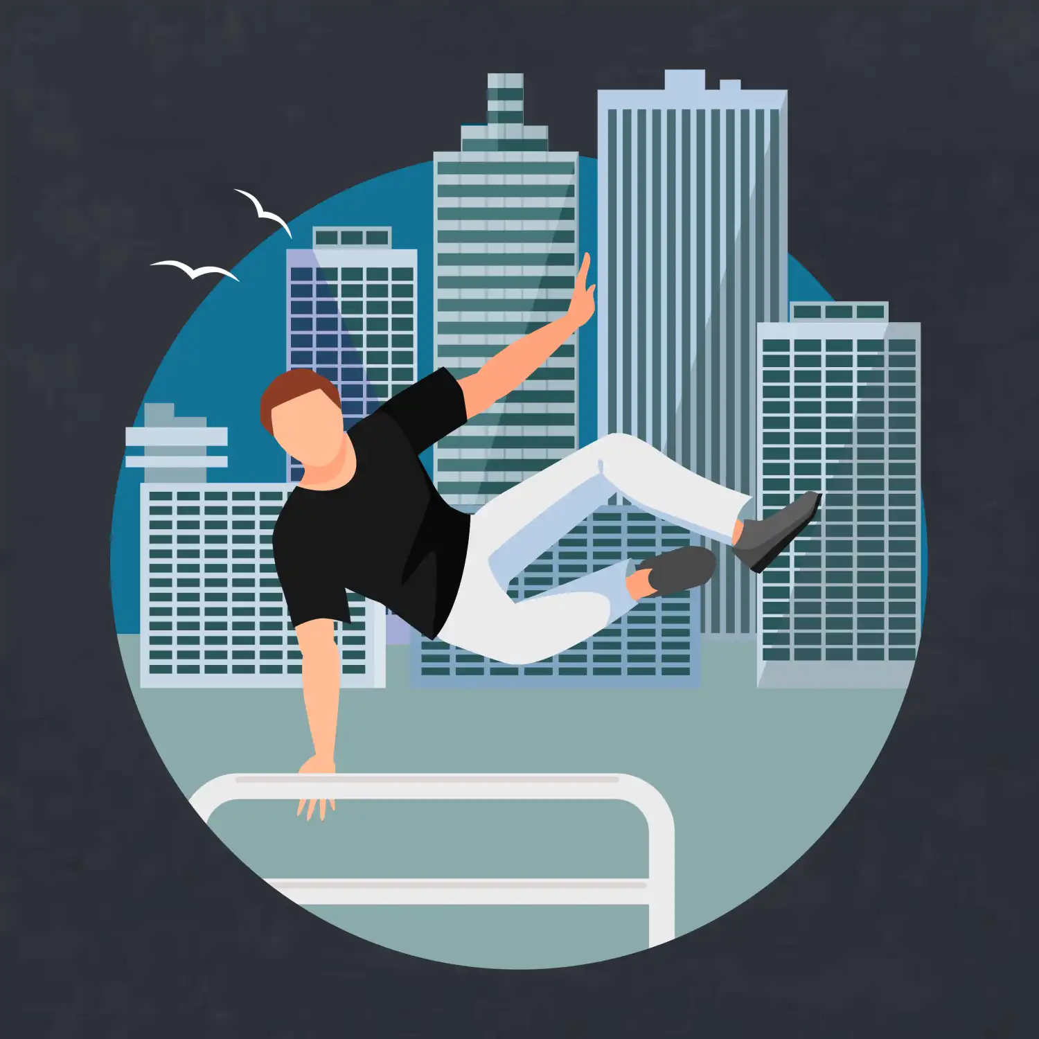 Parkour ve městě