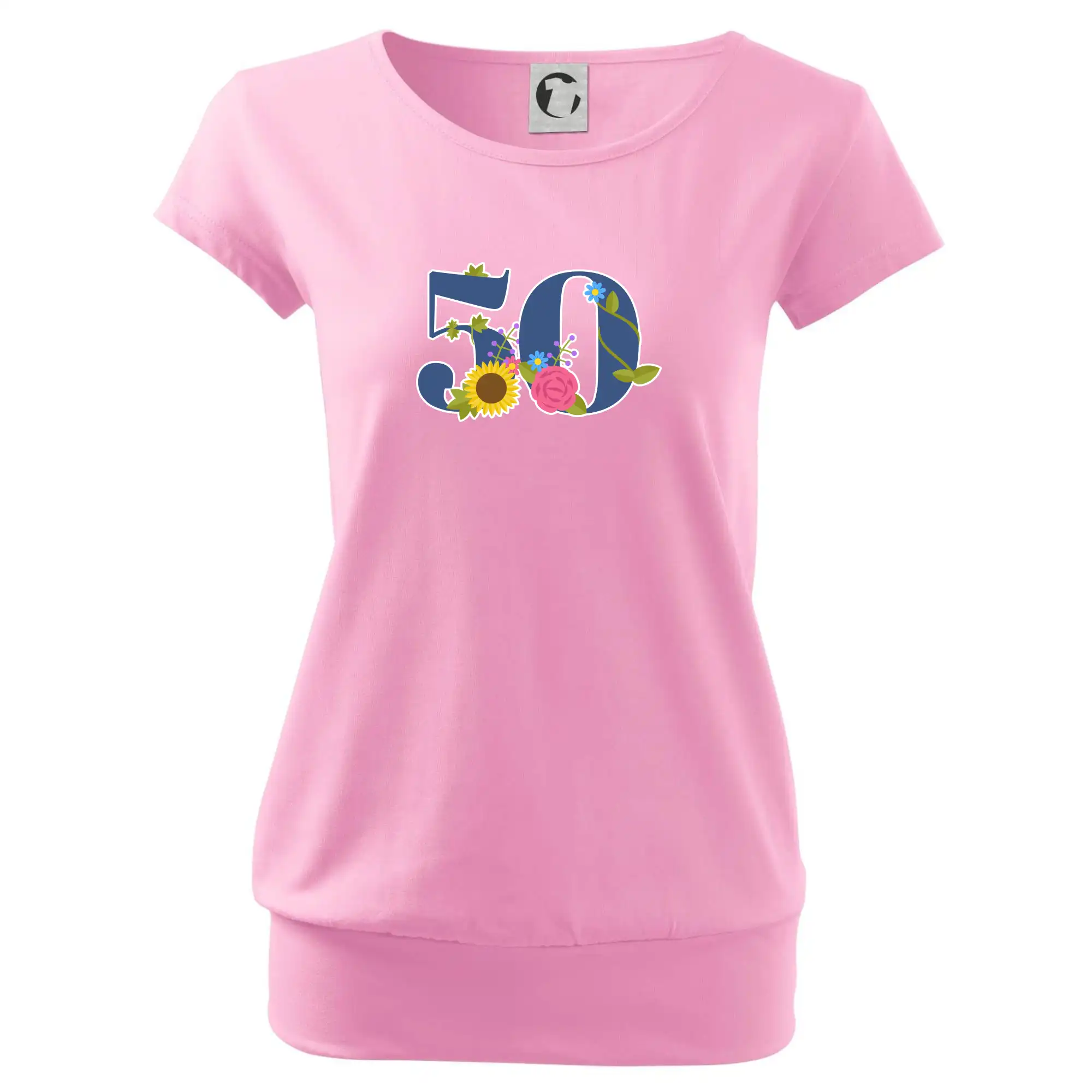 Květinové číslo kreslené - 50