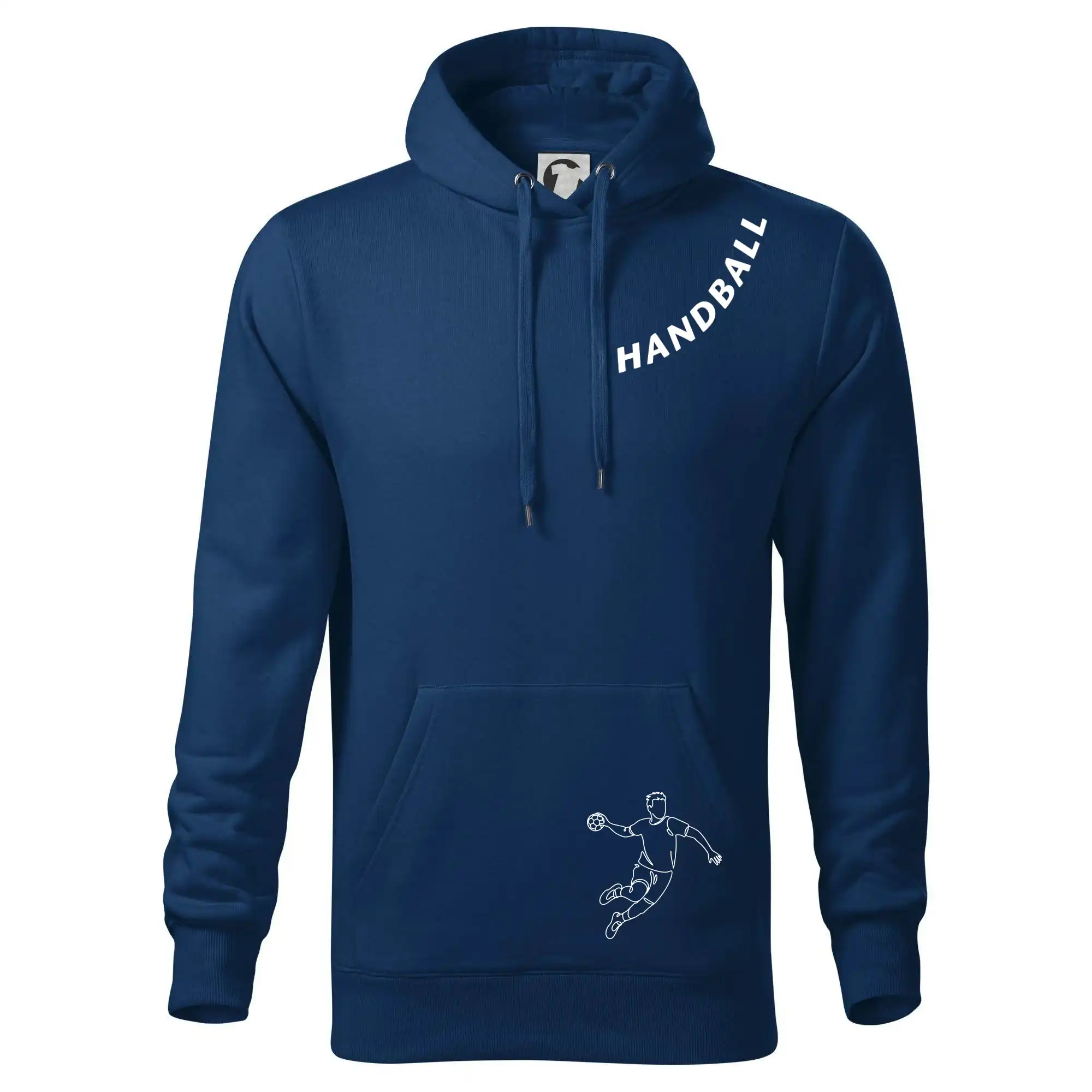 Handball nápis šikmo