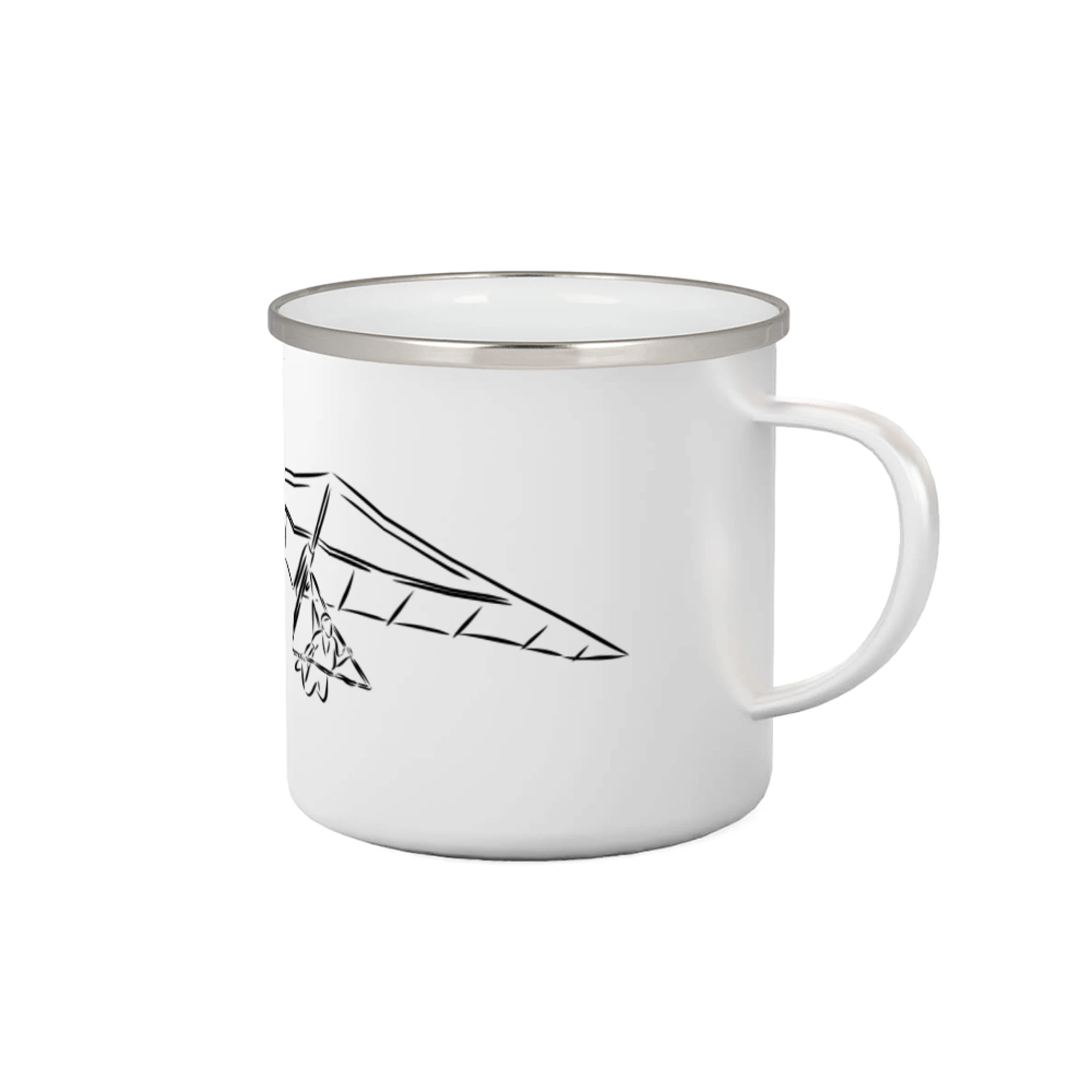 Tričká s motívom paraglidingu - Rogalo kreslené - Plecháčik