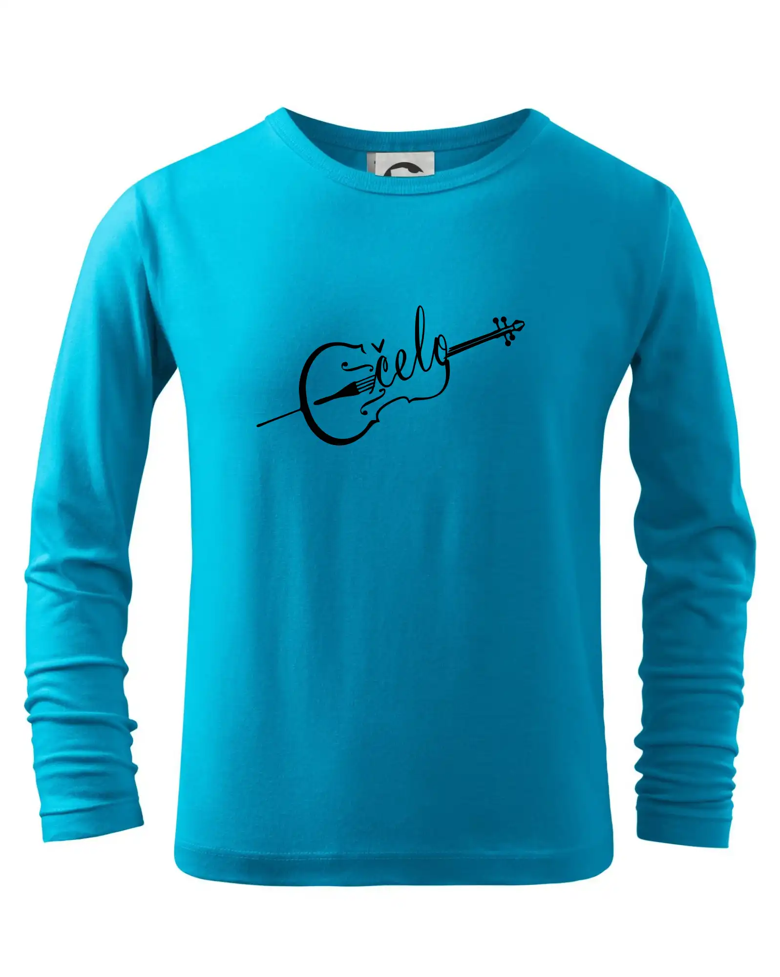 Hudobné tričká - Čelo nápis - Tričko detské Long Sleeve