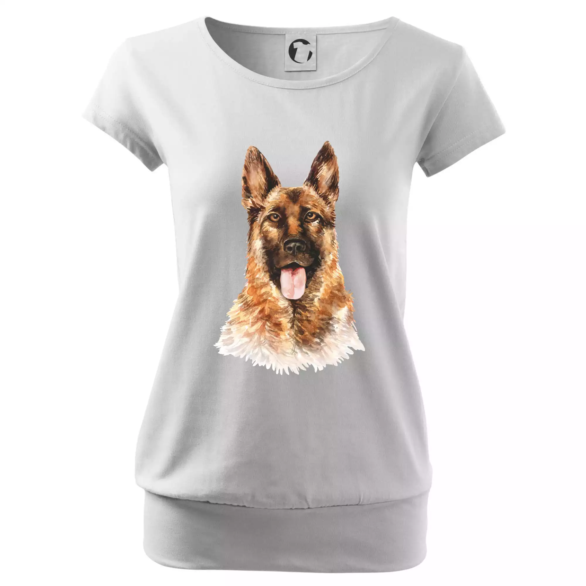 German shepherd - vodová barva