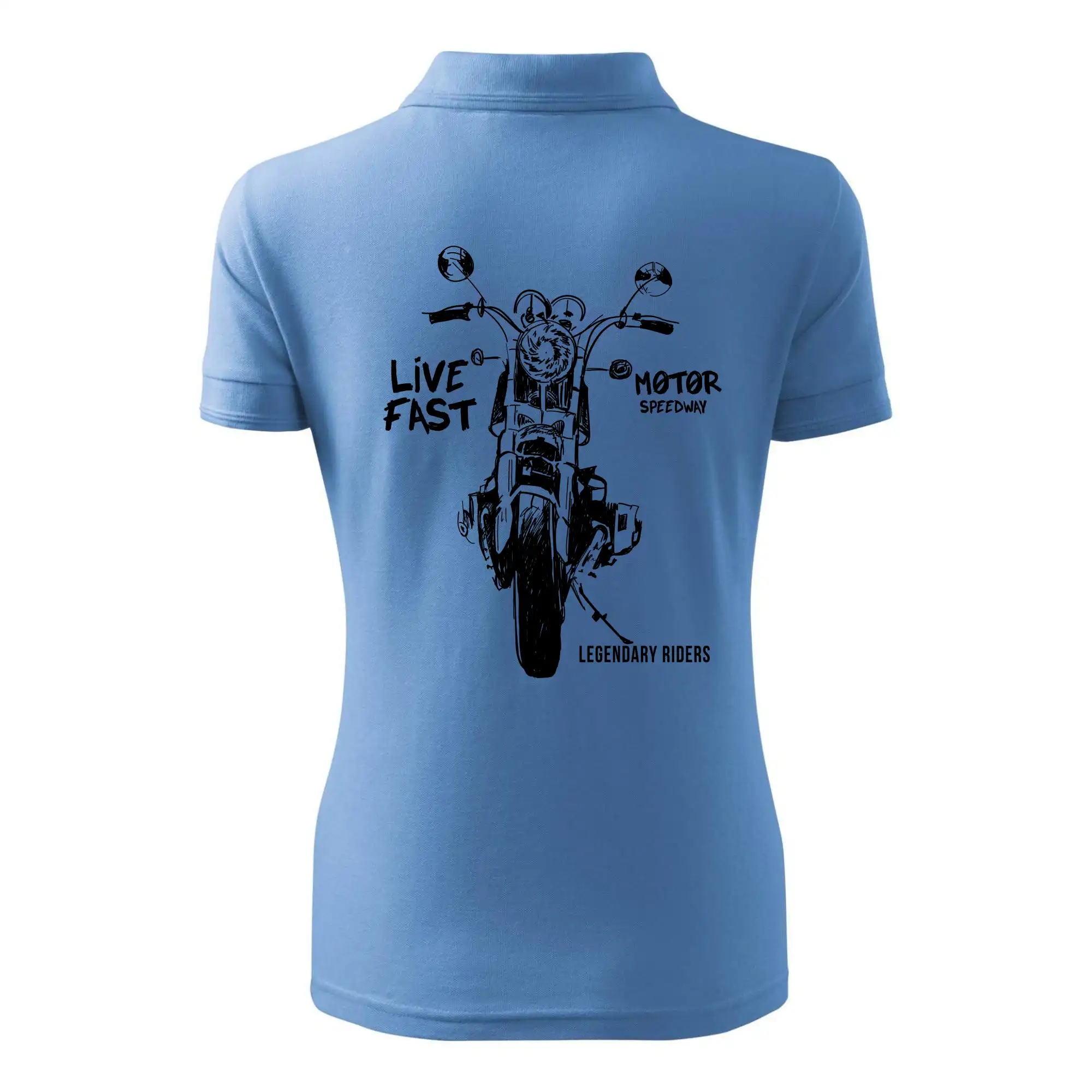 Motorka kresba live fast