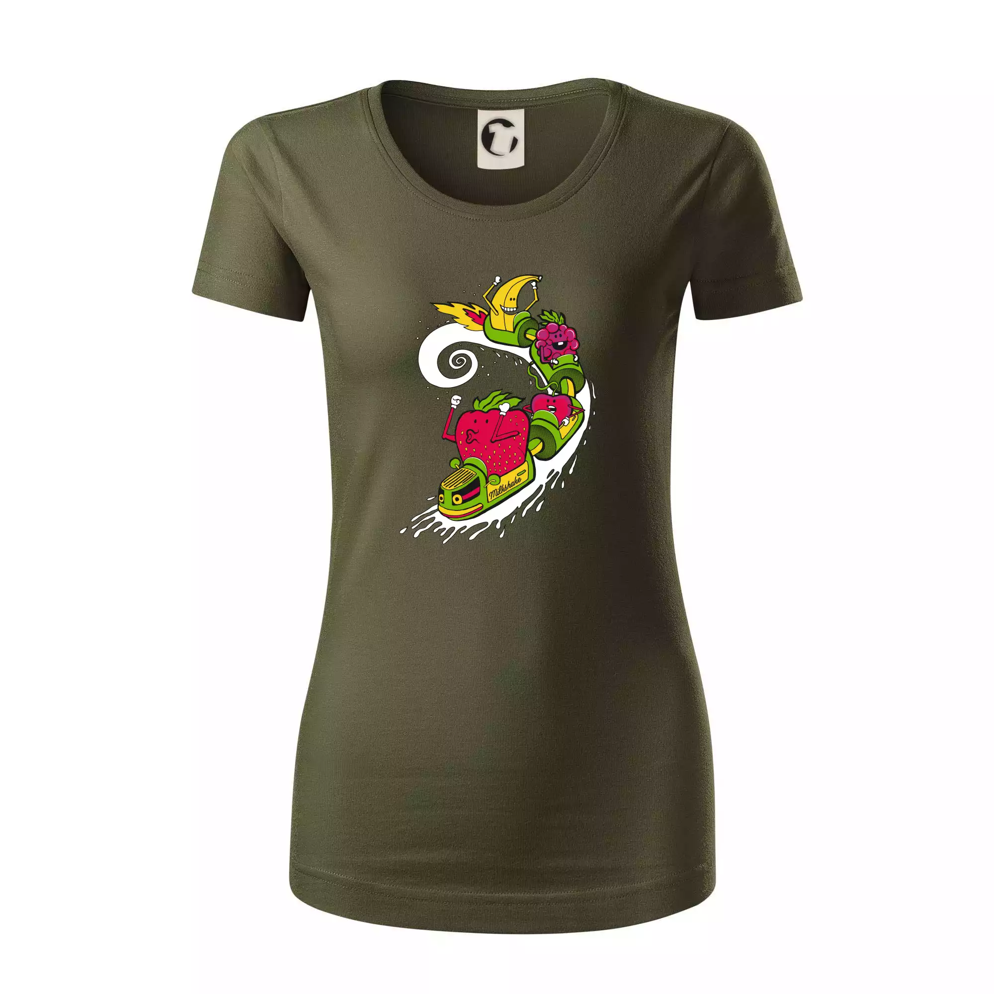 Milkshake vlak kreslený (Pecka design)