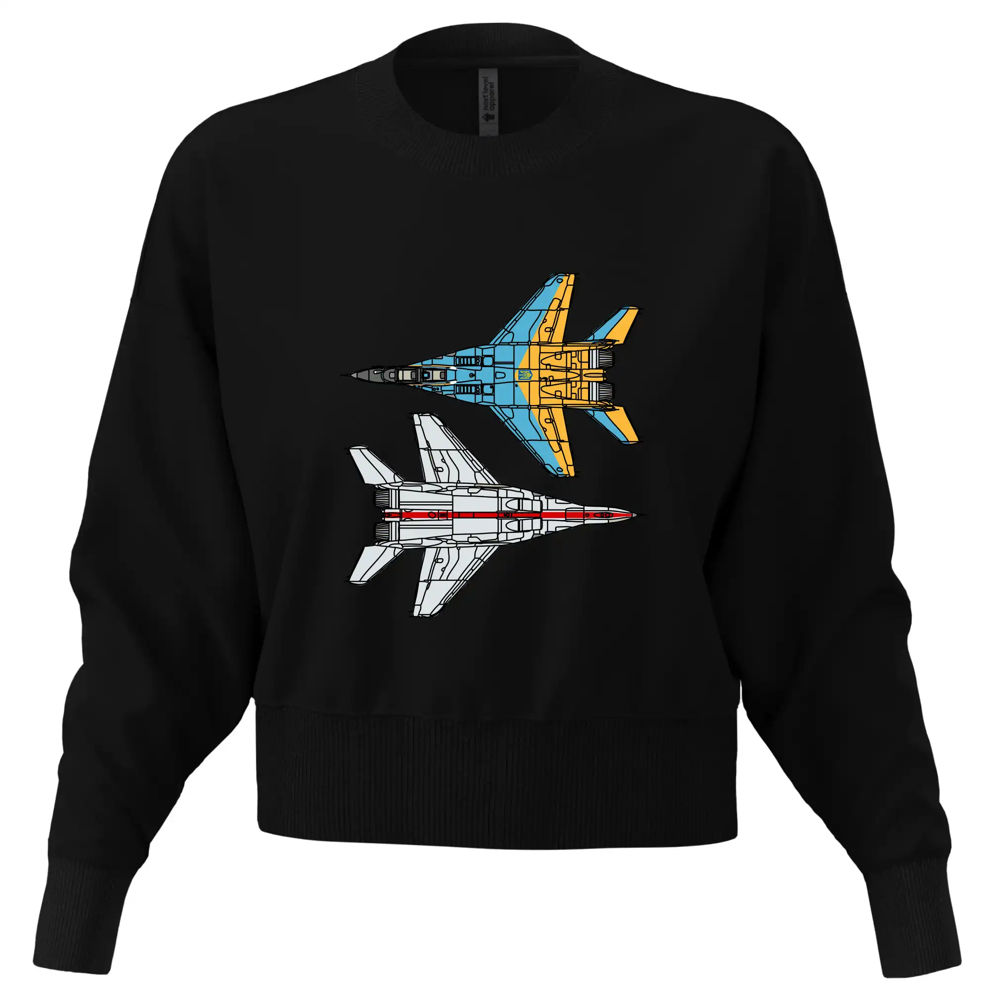 Mig 29 Fulcrum ze spoda a ze zhora