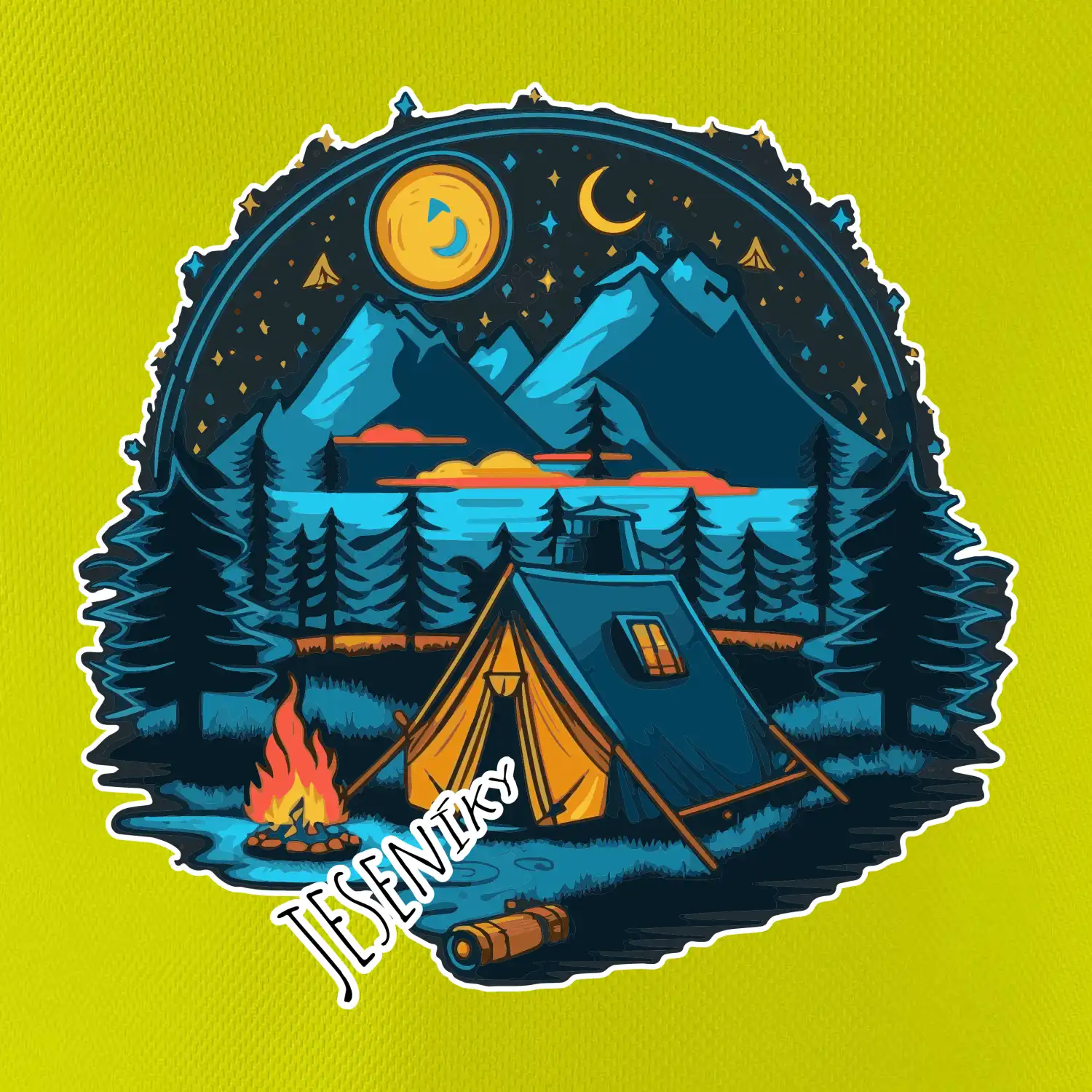 Jeseníky pod stanem