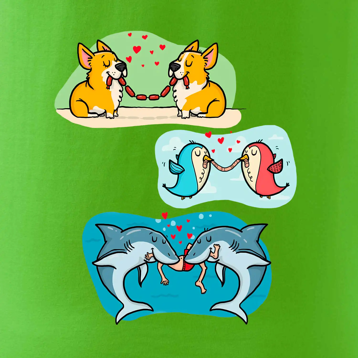 Projev lásky zvířata