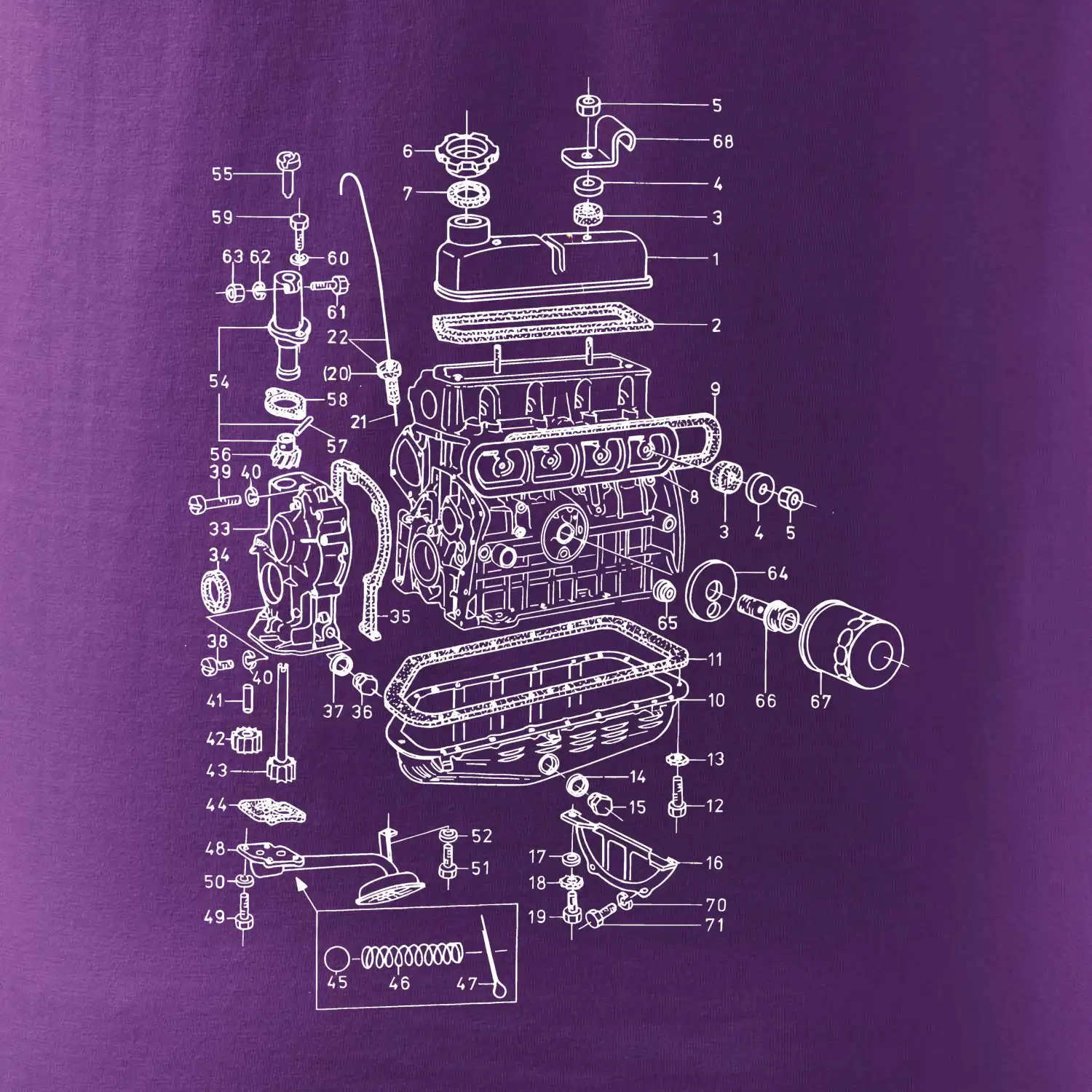 Motor škoda 105-136