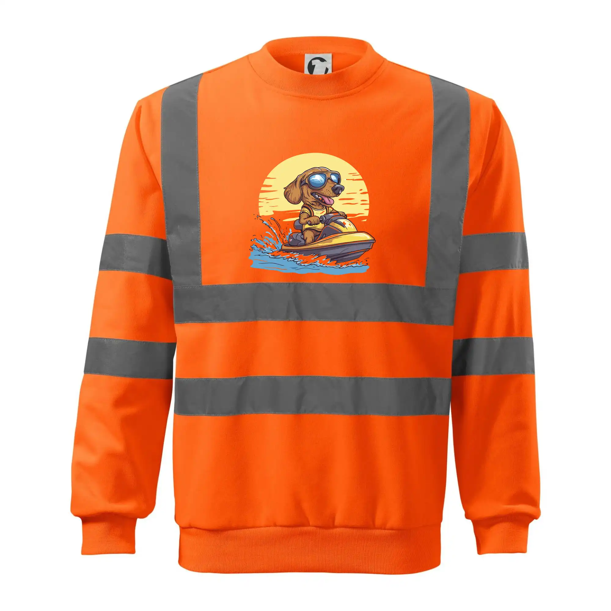 Jezevčík na vodním skútru