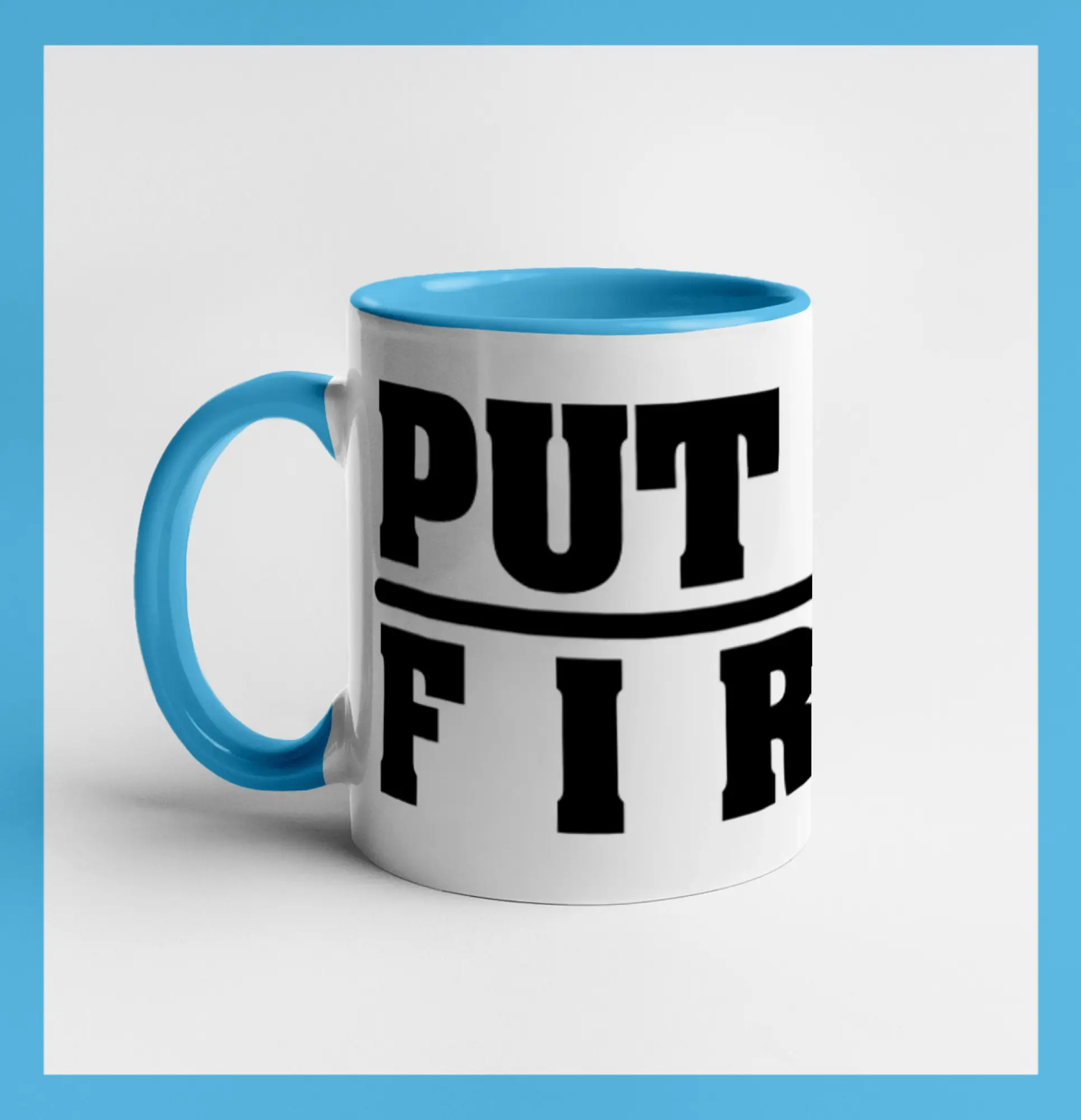 Put God first hrubý nápis