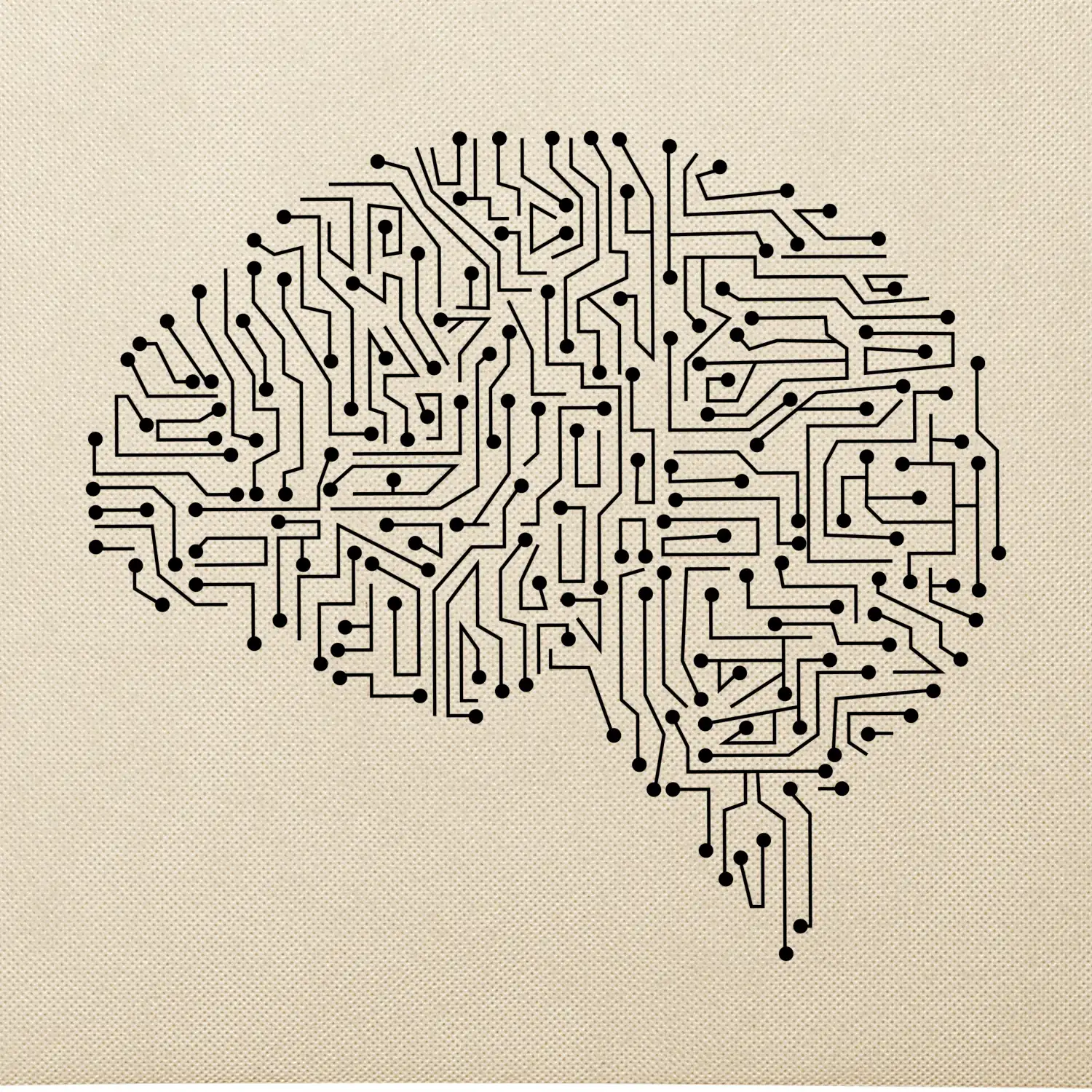 Tištěný spoj mozek