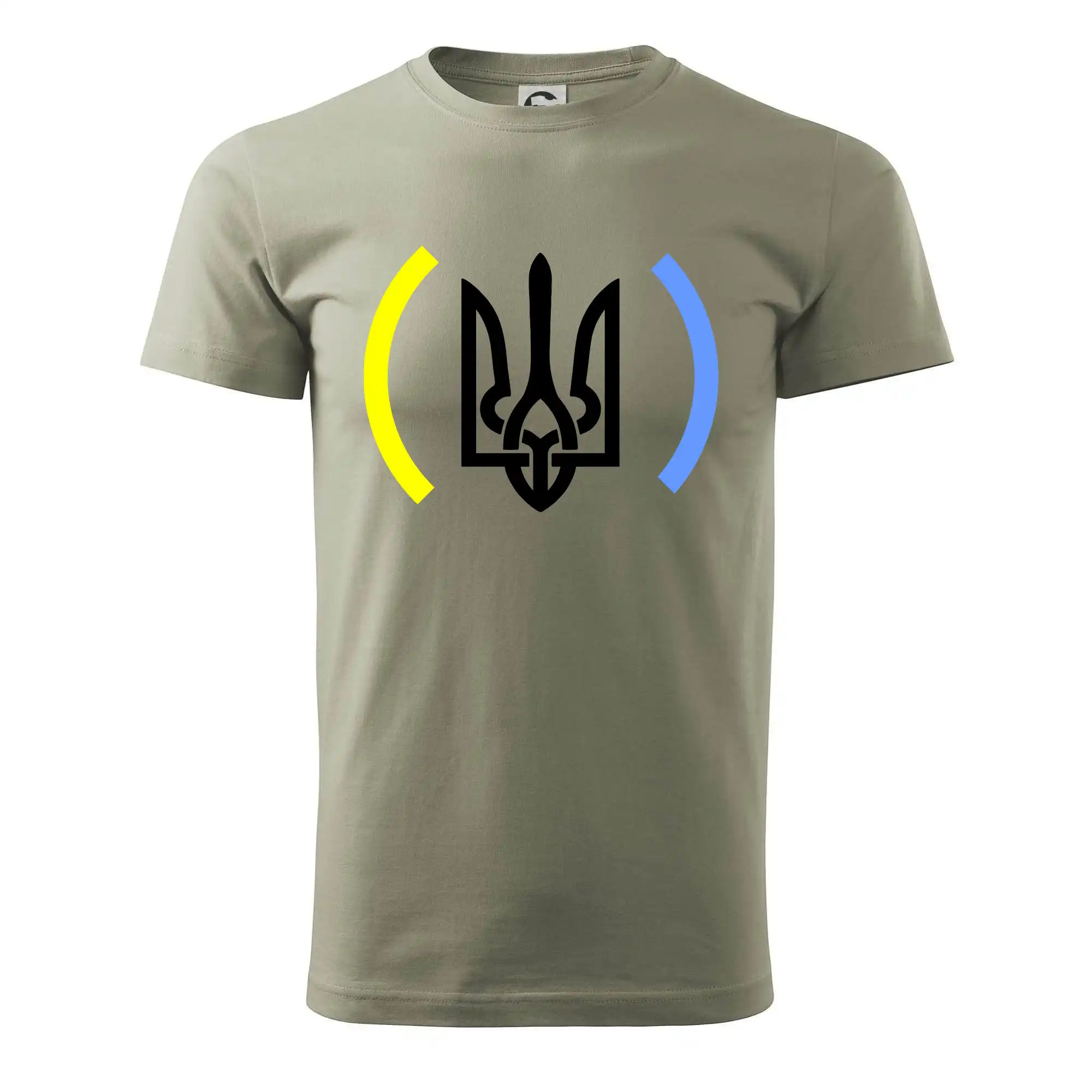 Ukrajina trojzubec s barvami