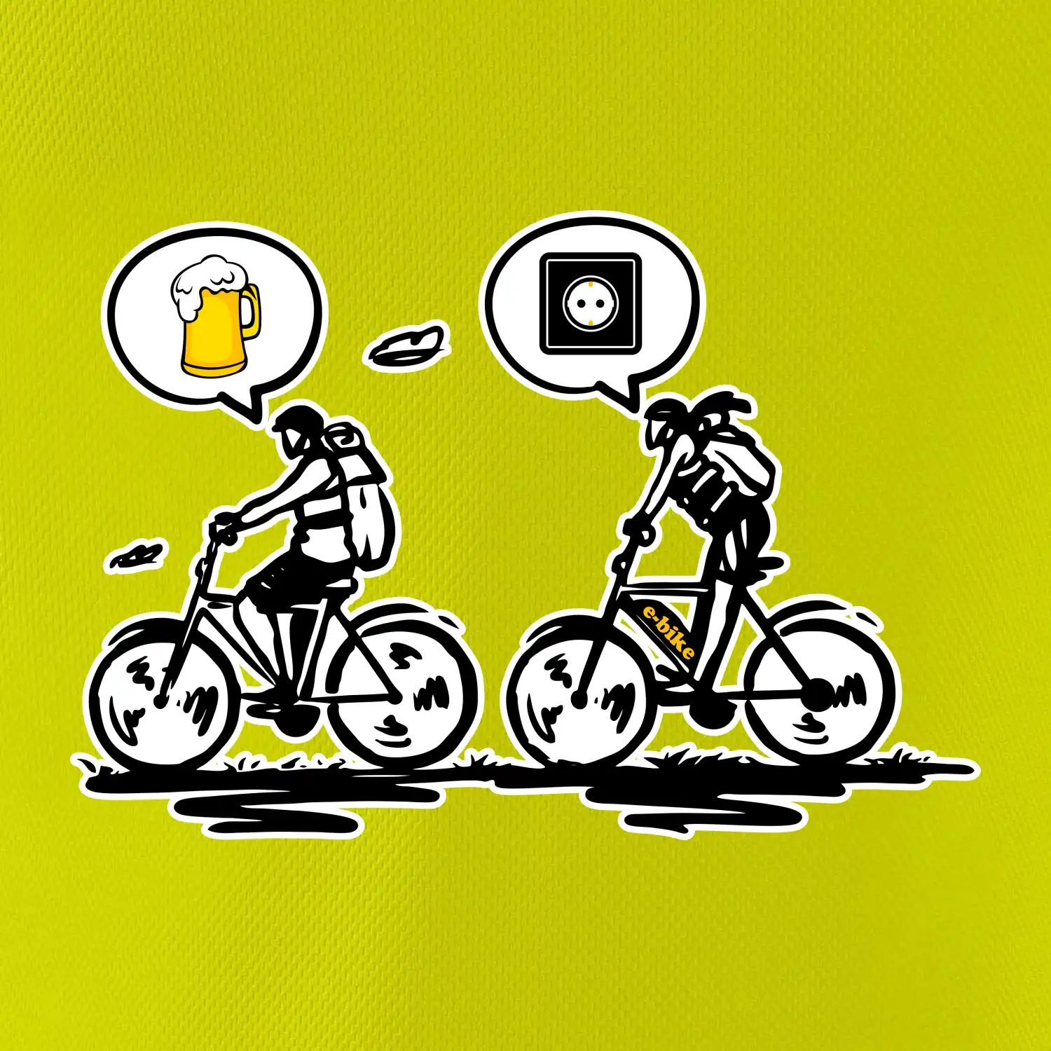 Cyklistika na co myslím