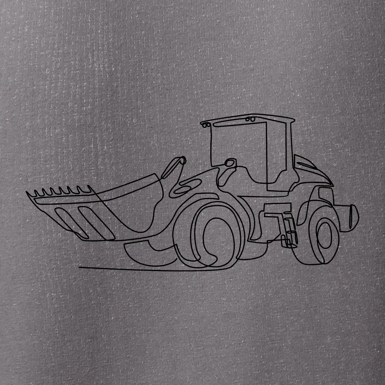 Nakladač jedním tahem