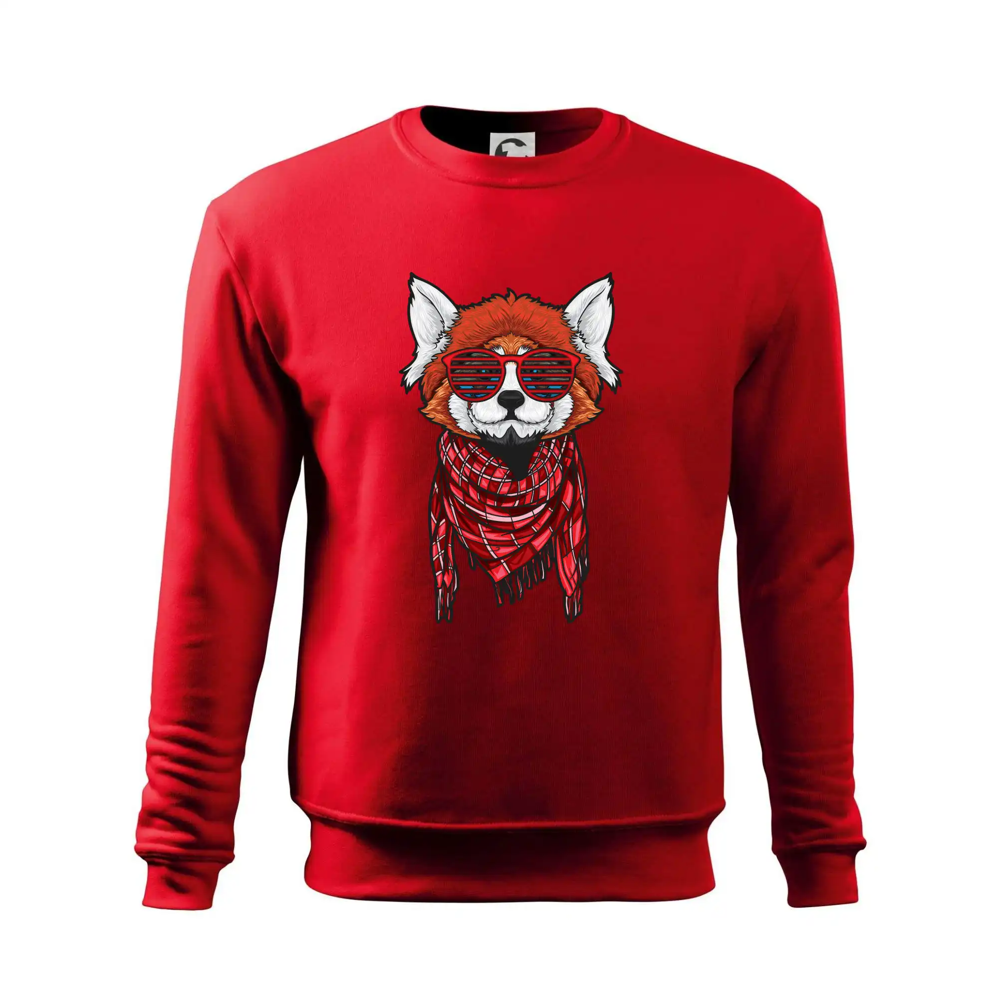 Červená panda hipster