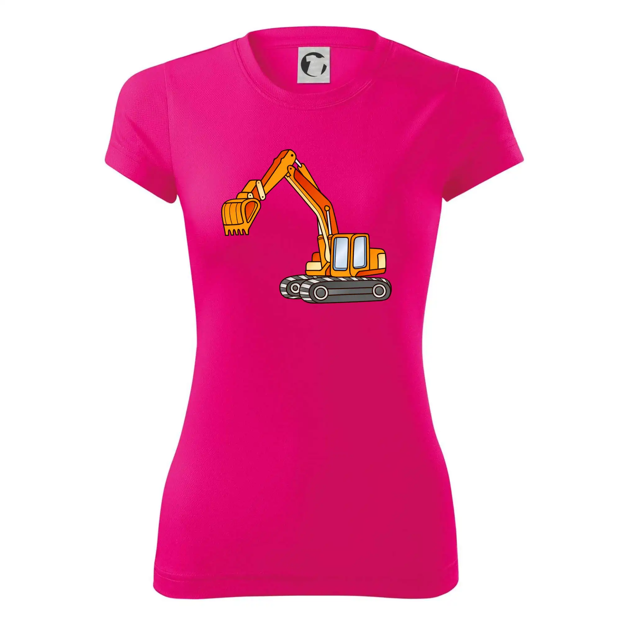 Bagr bez nápisu oranžový