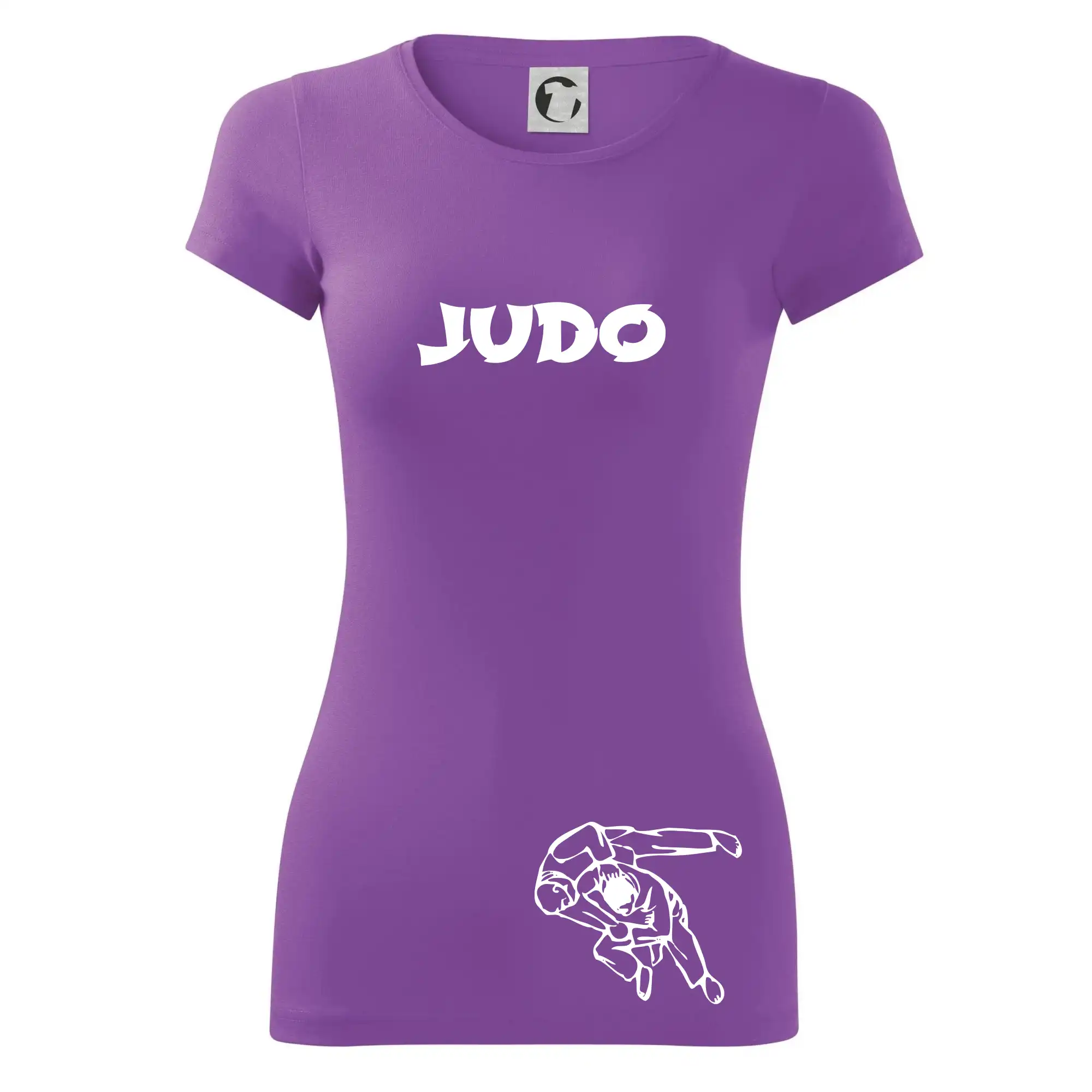 Judo nápis + postavy