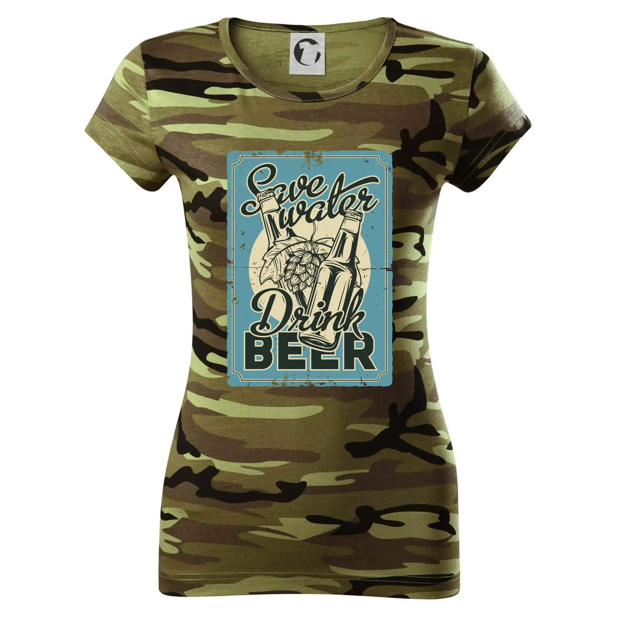 Save water drink beer poster