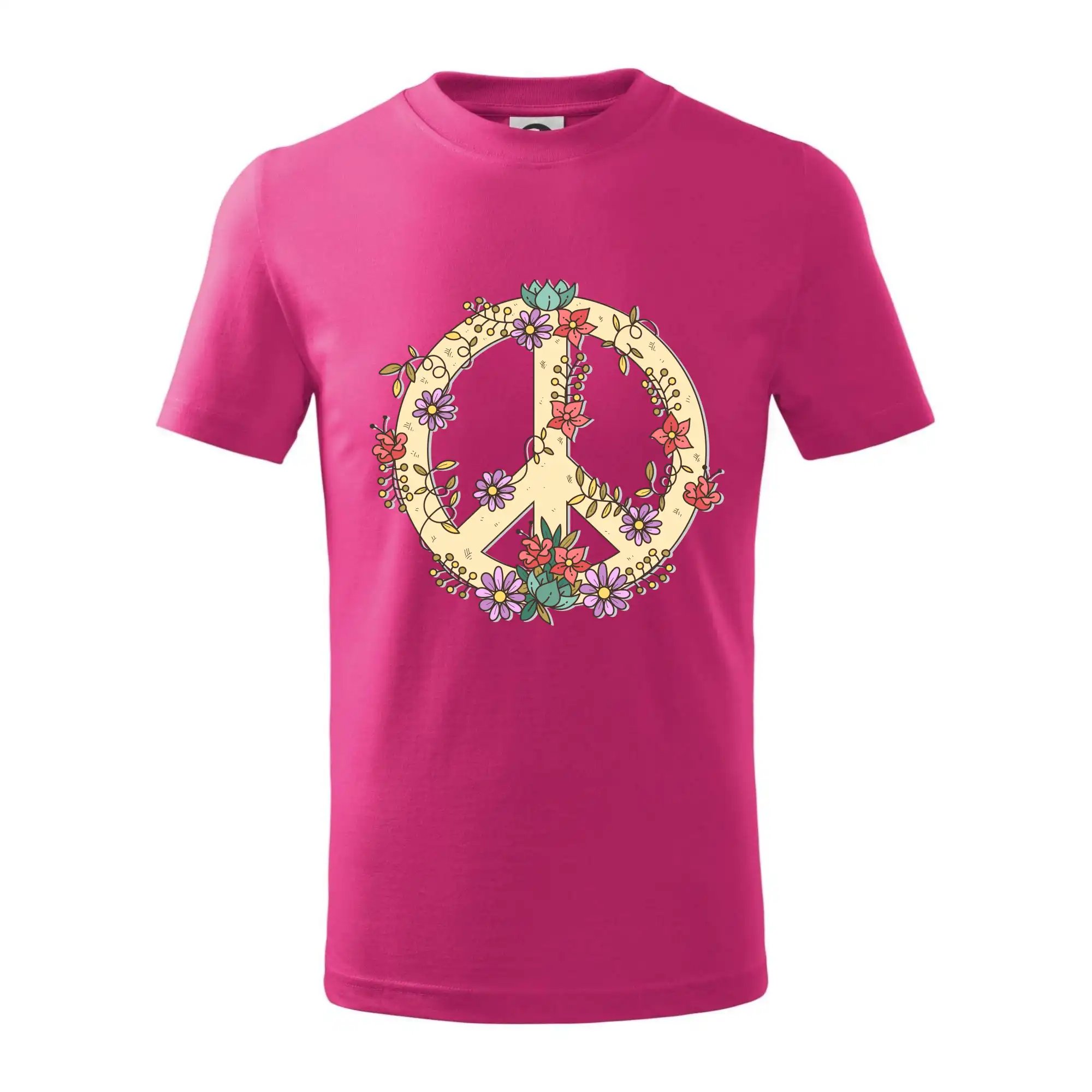 Peace symbol pískový