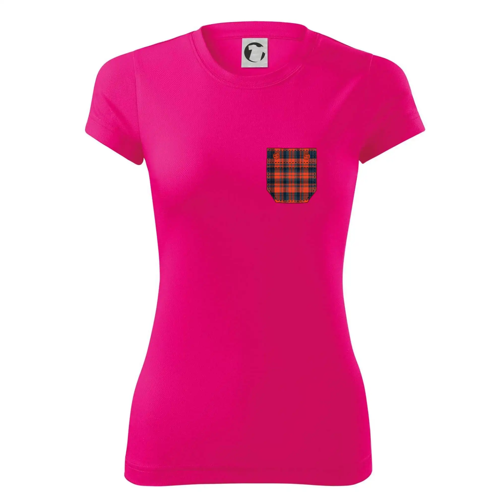 Flanelové triko červené