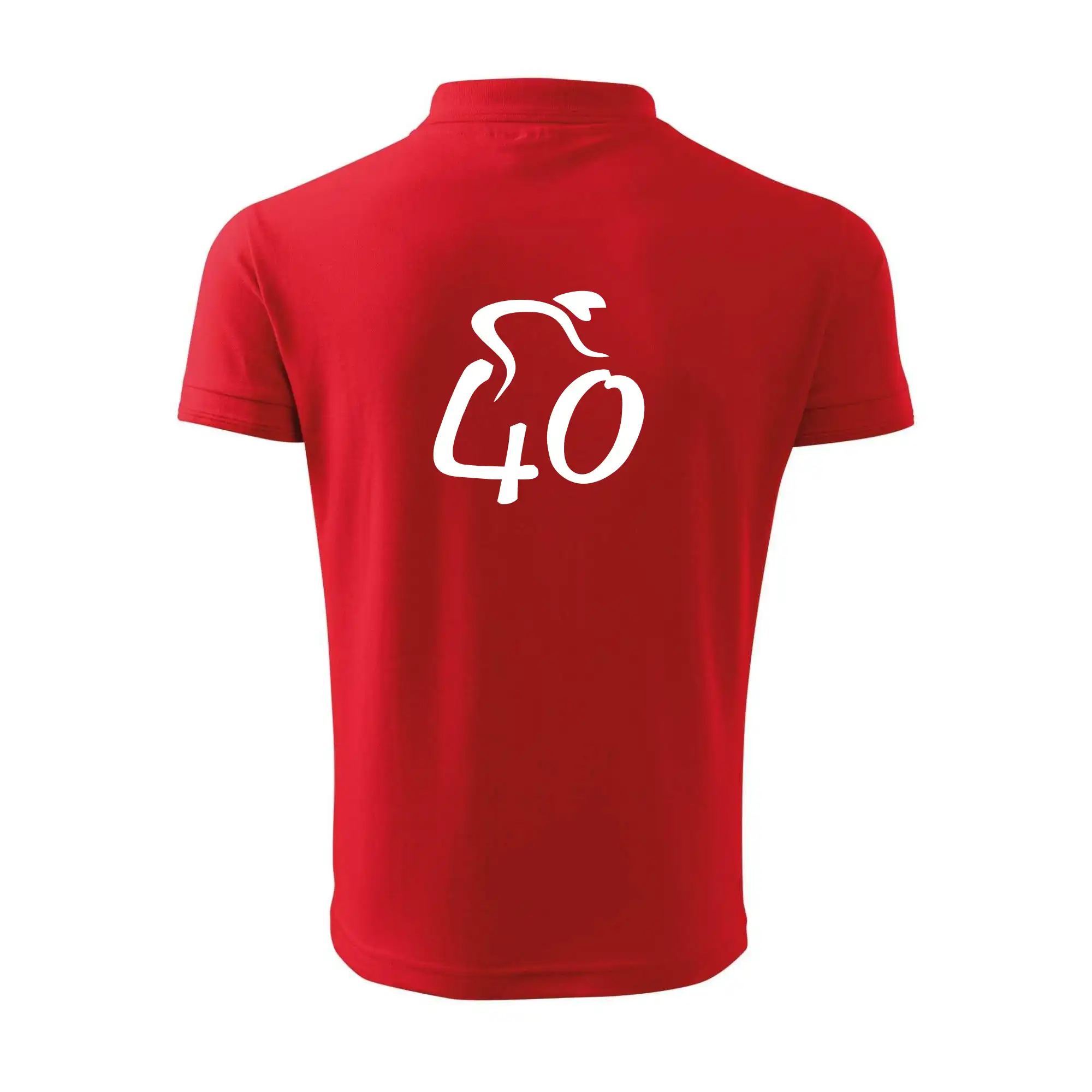 Cyklista slaví čtyřicítku (40)