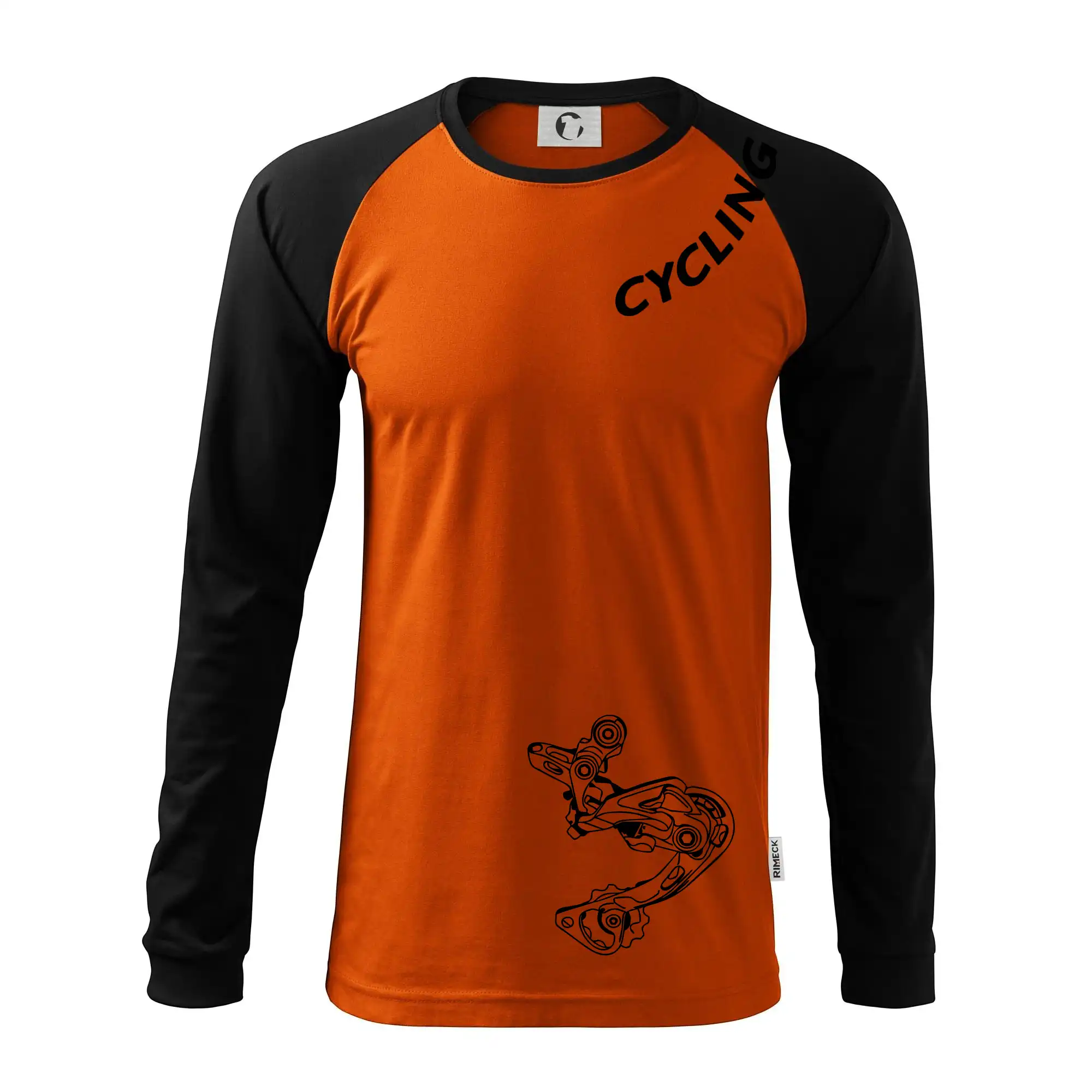 Cycling nápis šikmo