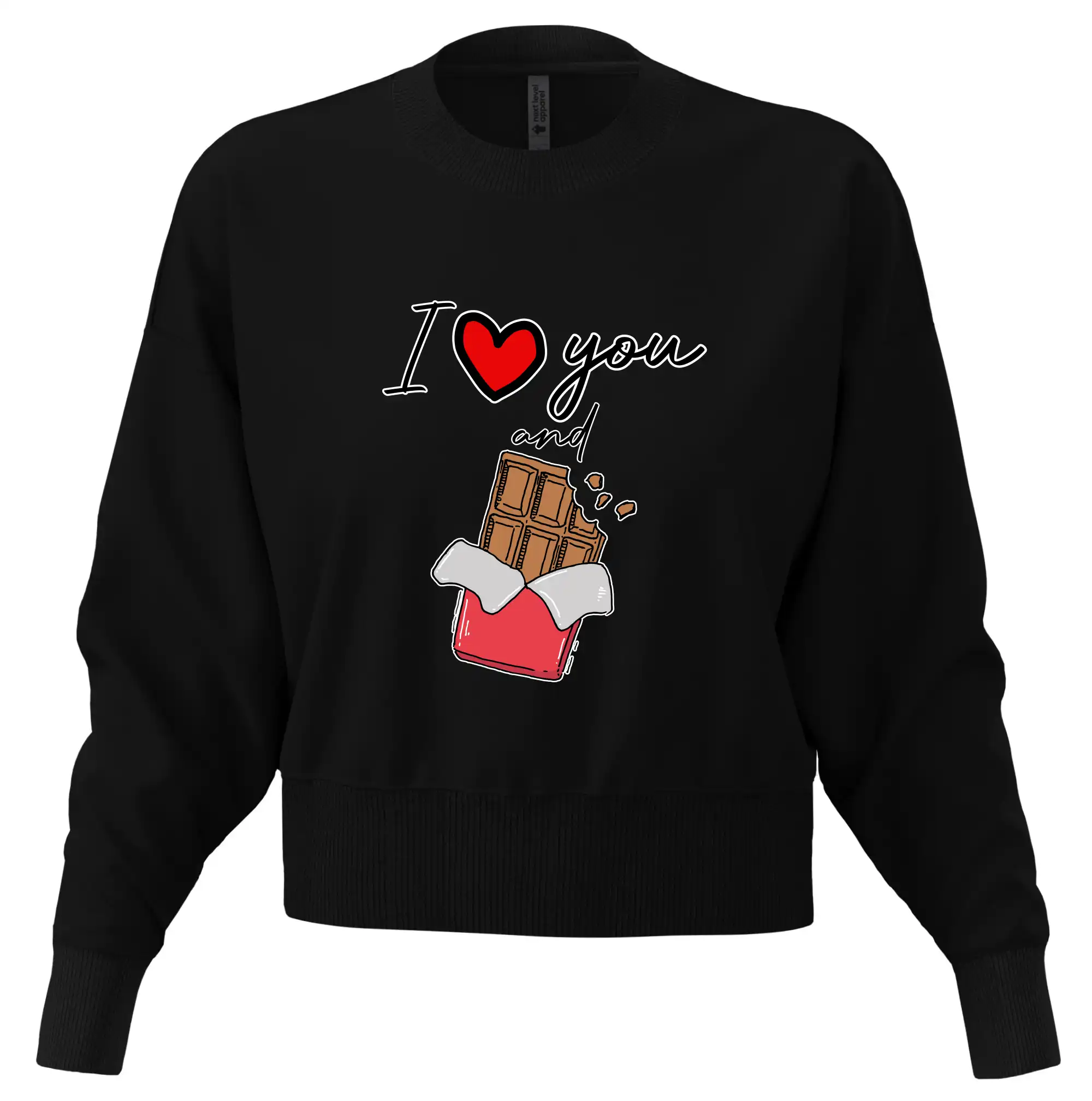 I love you and chocolate