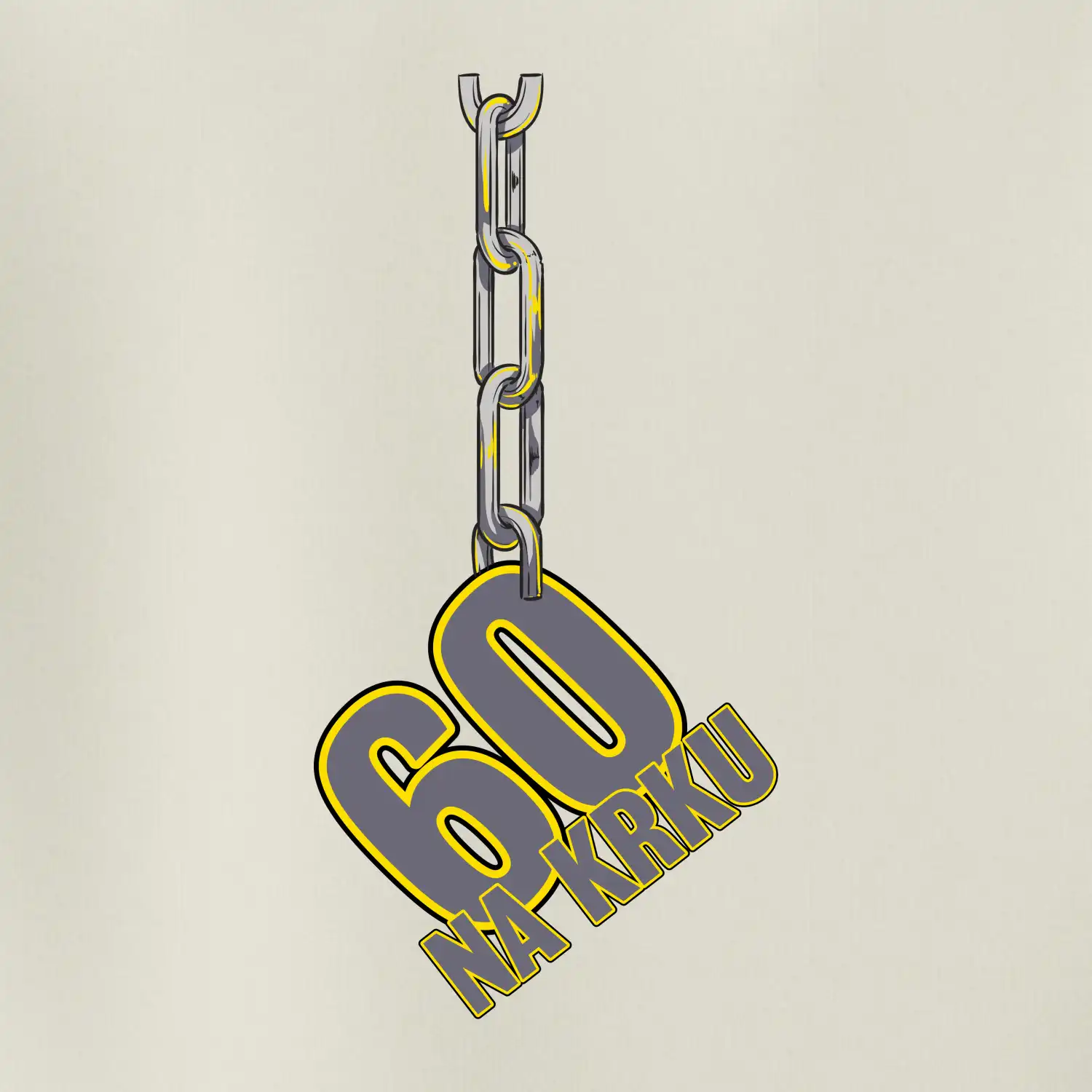 60 let na krku řetěz