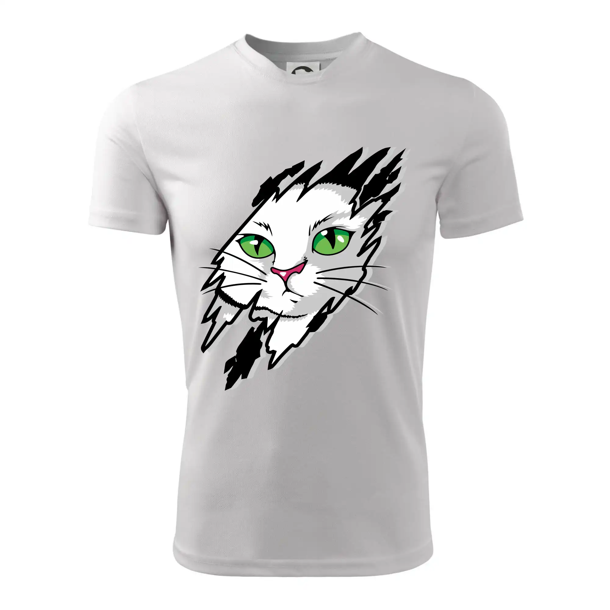 Kočka v roztrženém triku