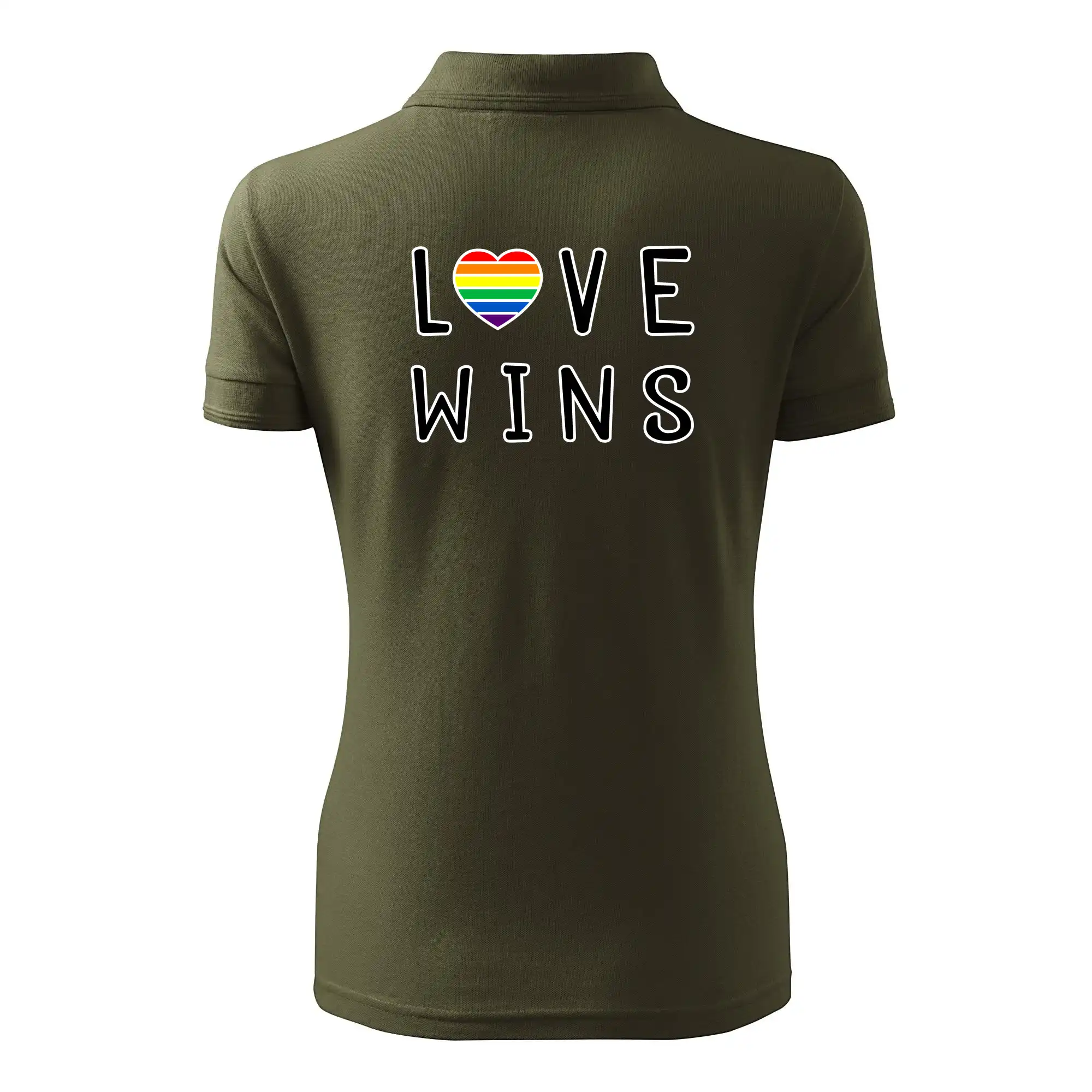 Love wins nápis