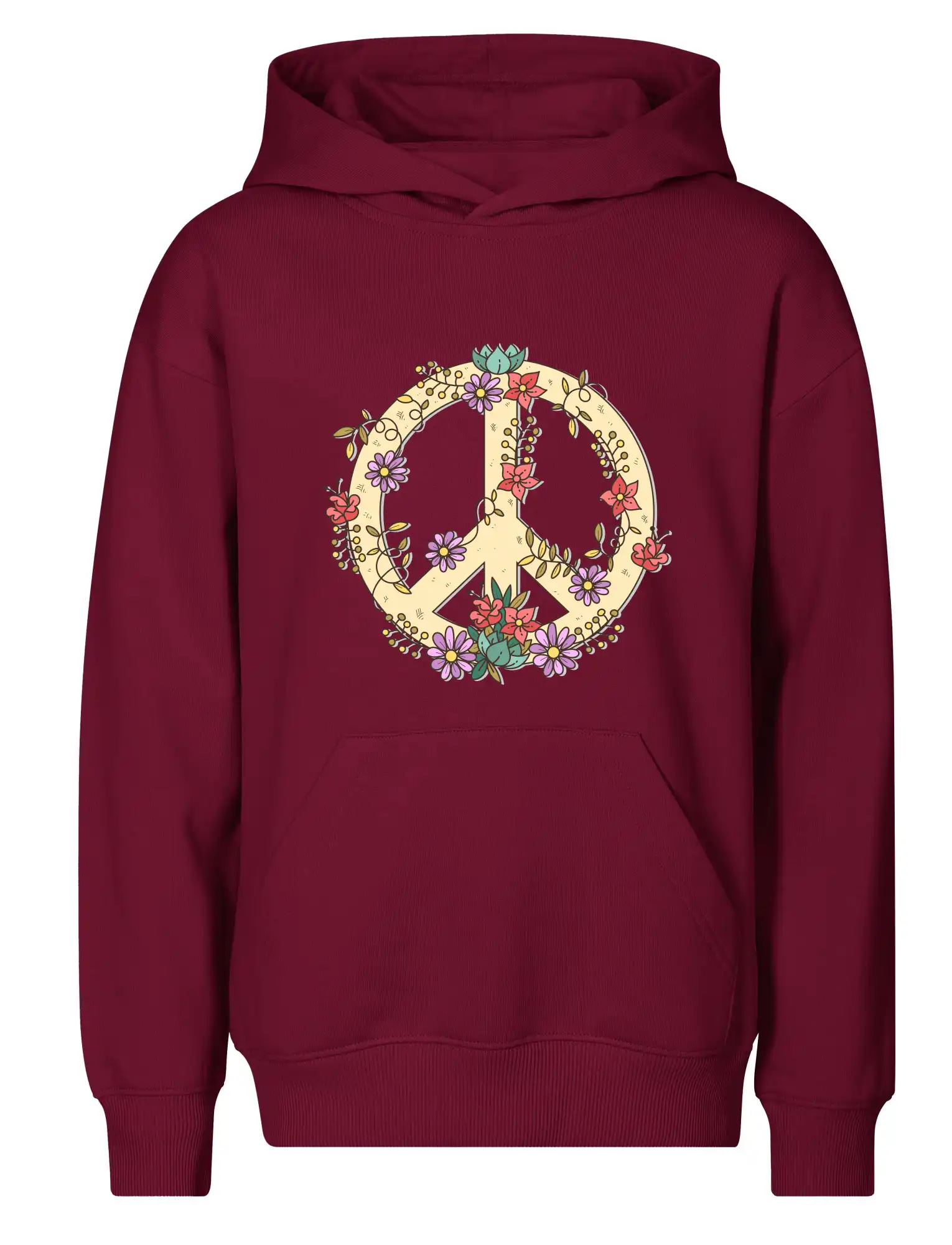 Peace symbol pískový