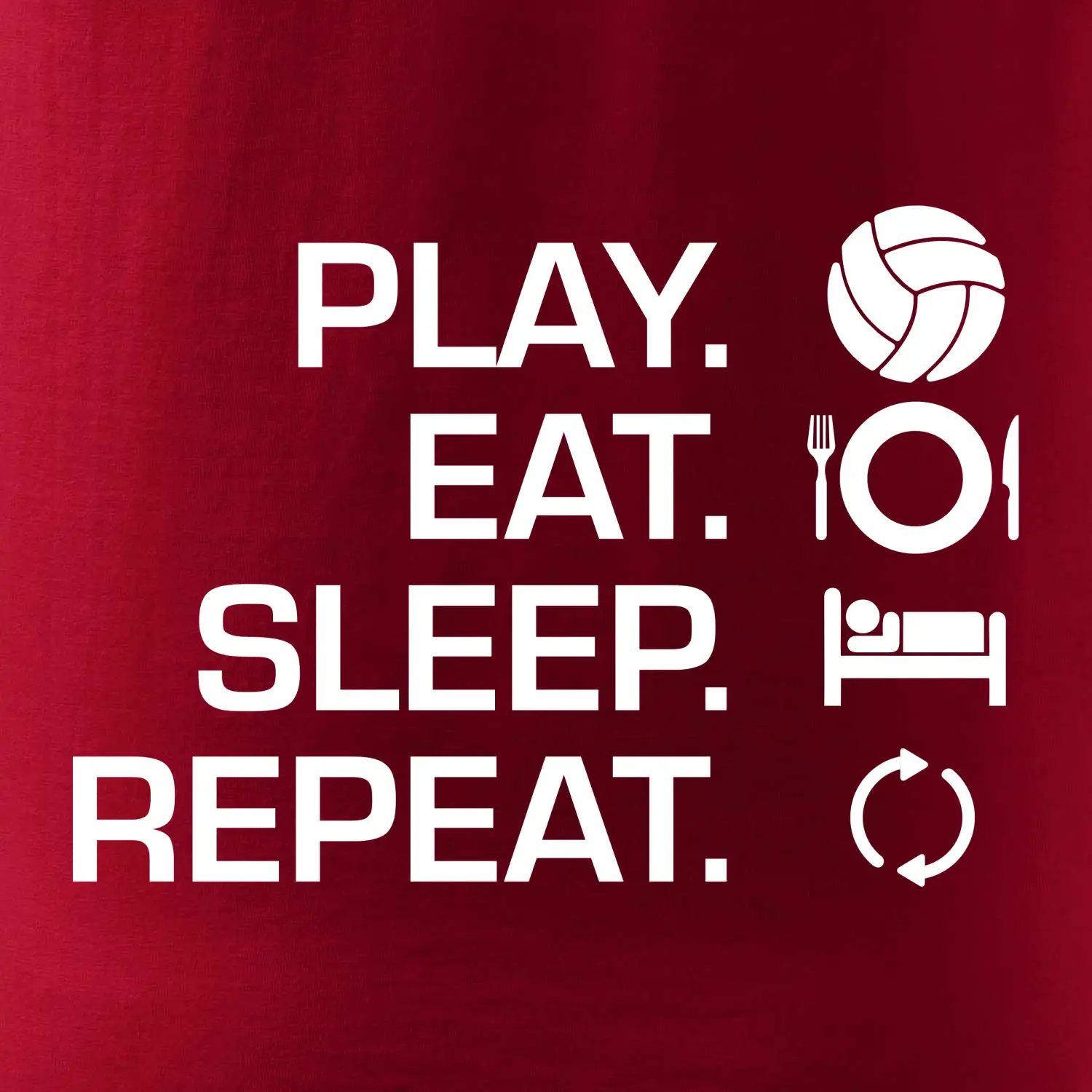 Play Eat Sleep Repeat volejbal