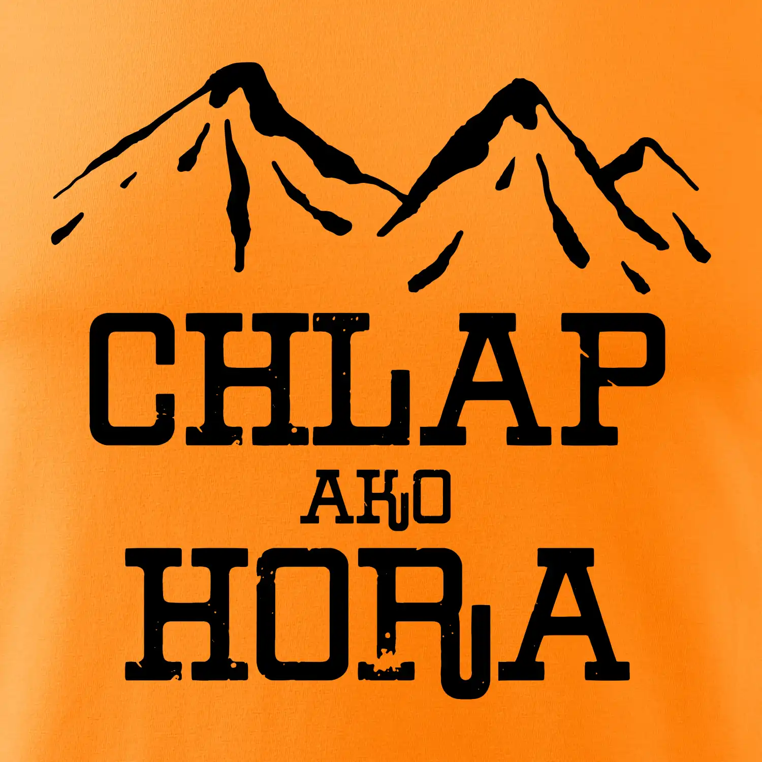 Chlap ako hora