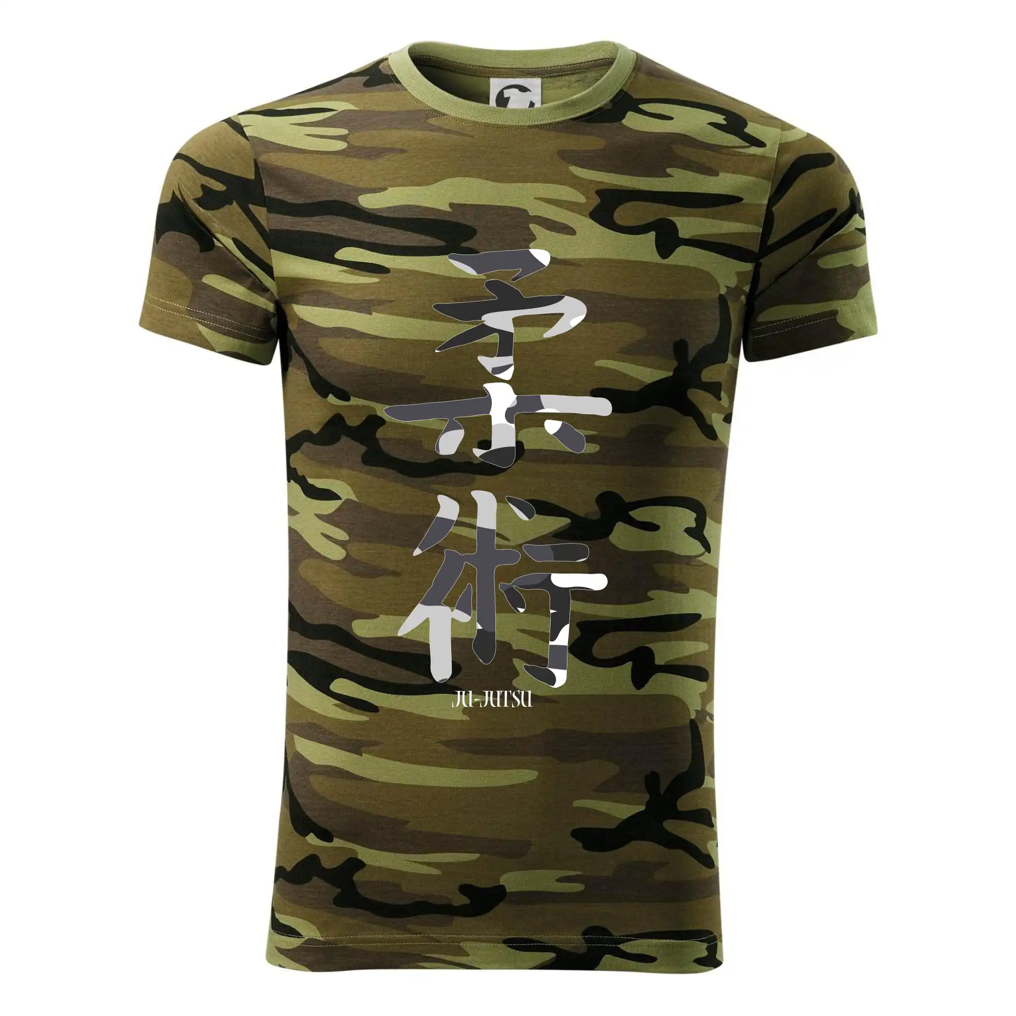 Ju-jutsu maskáčový nápis