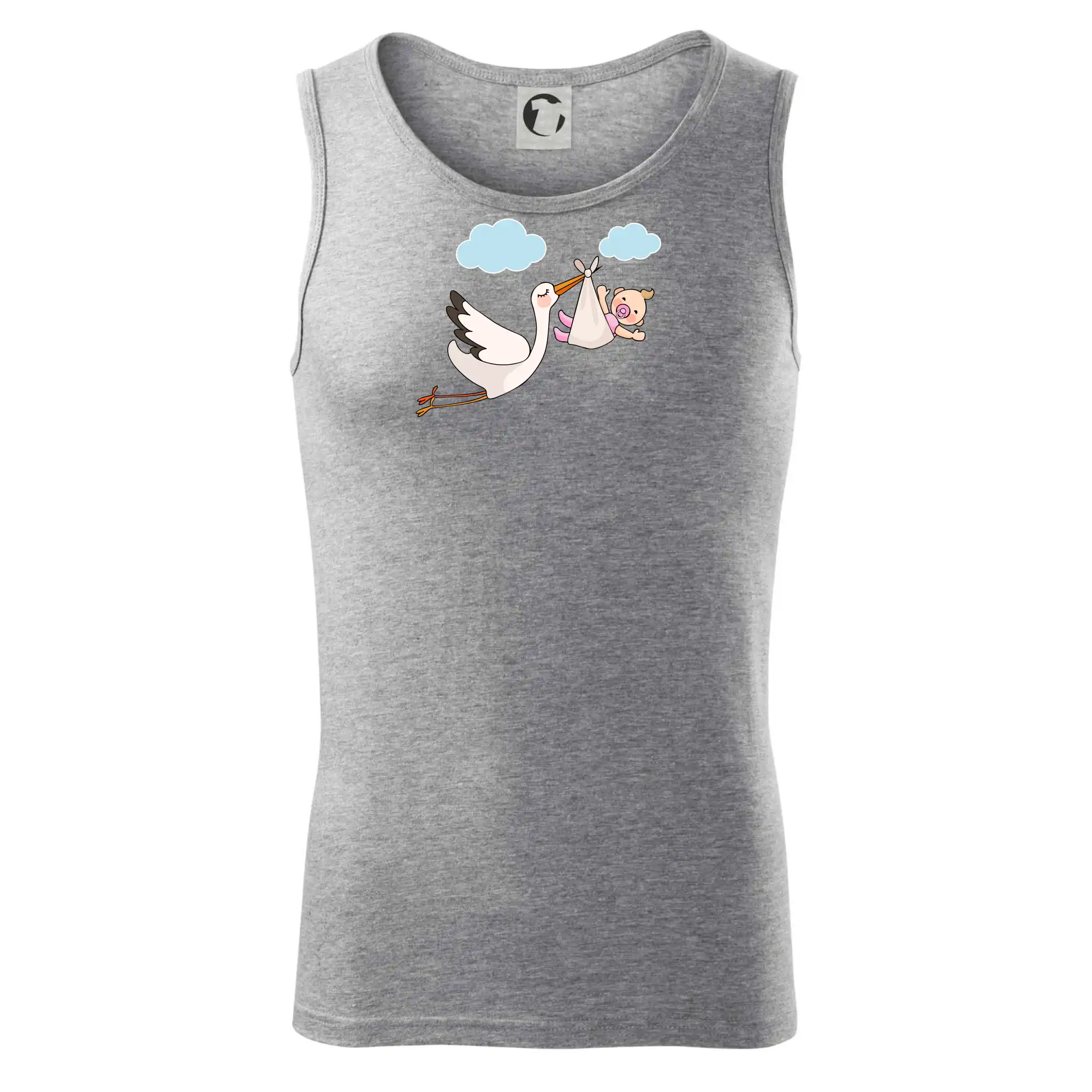 Čáp čekáme miminko - holka