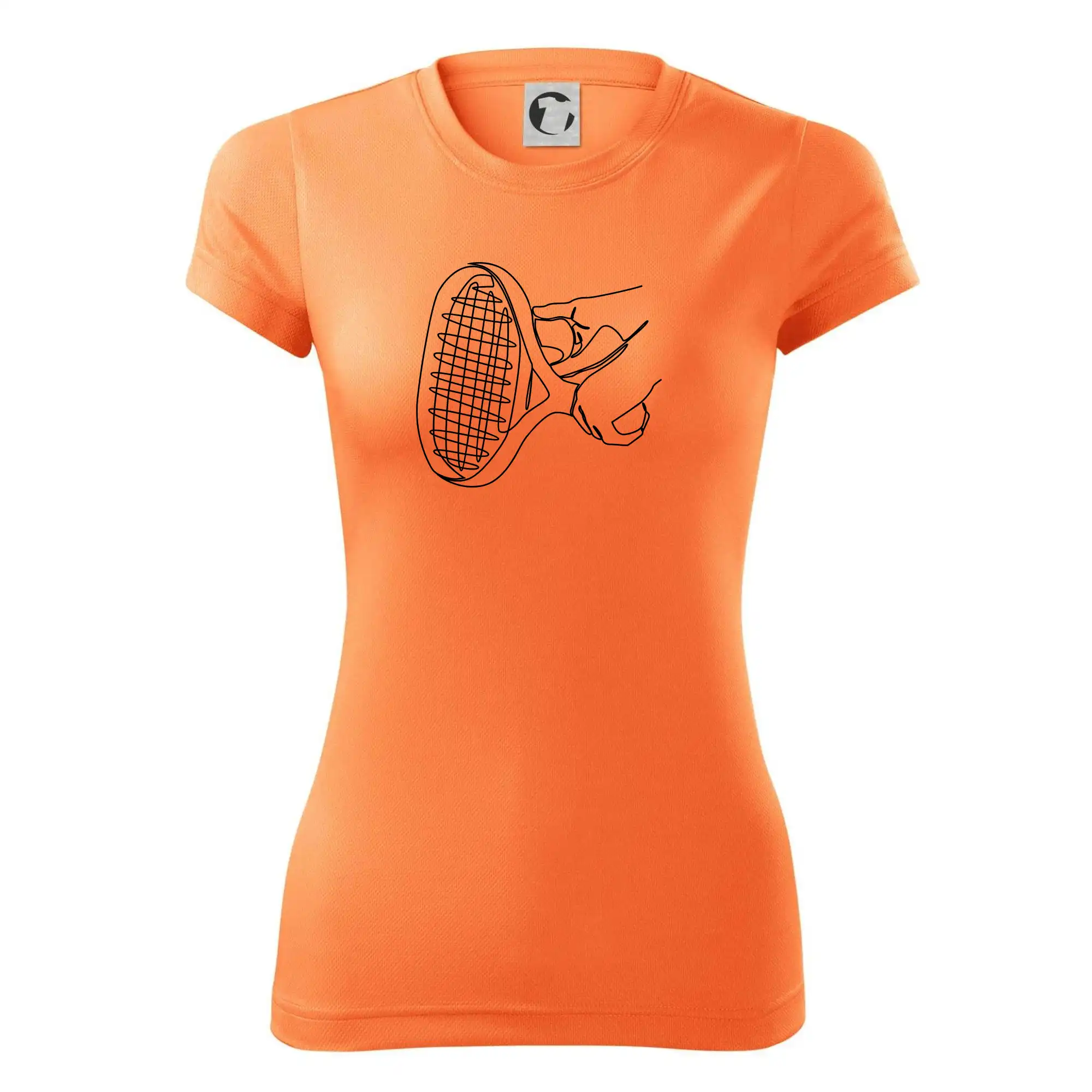 Tenisová raketa jednim tahem