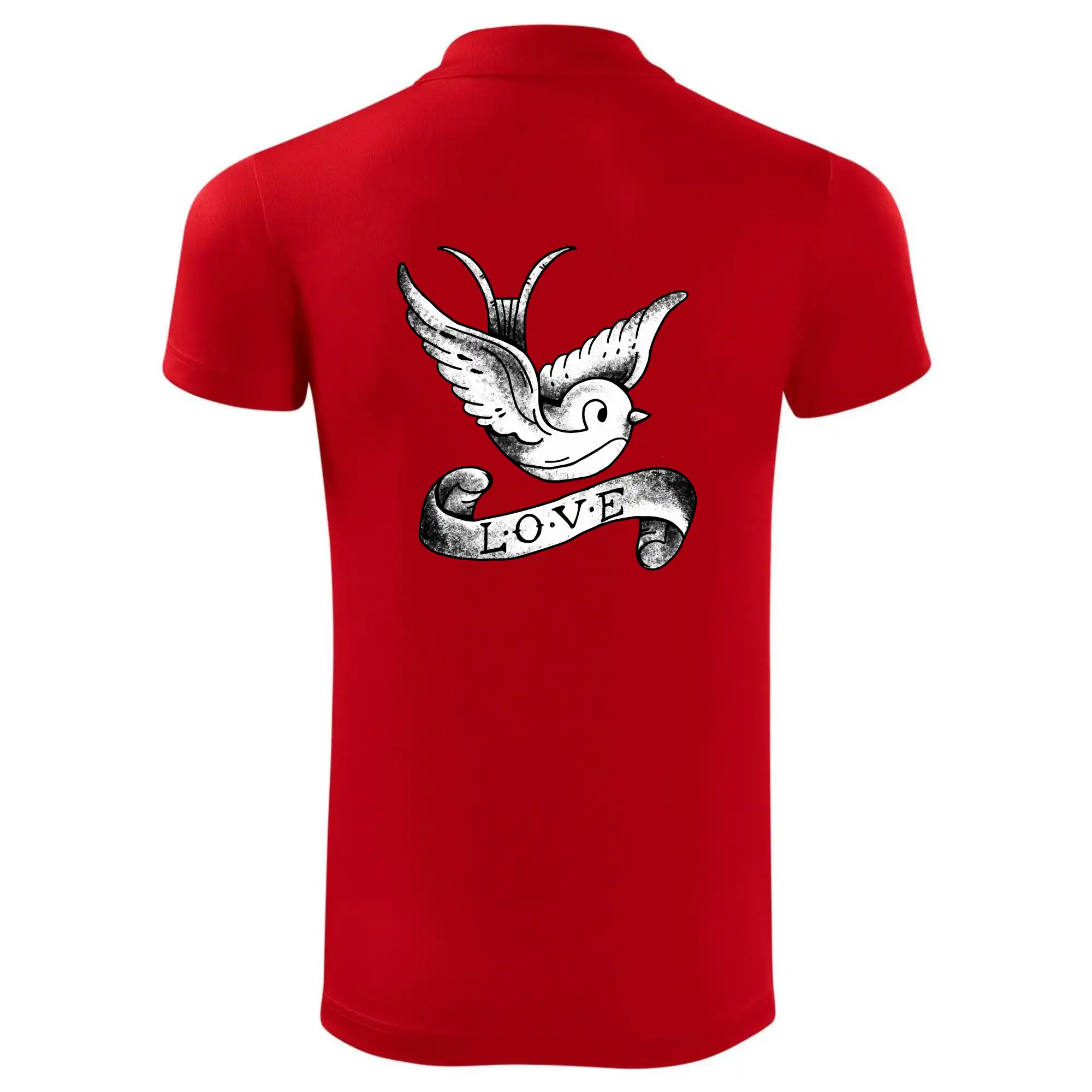 Love holubice - kreslená