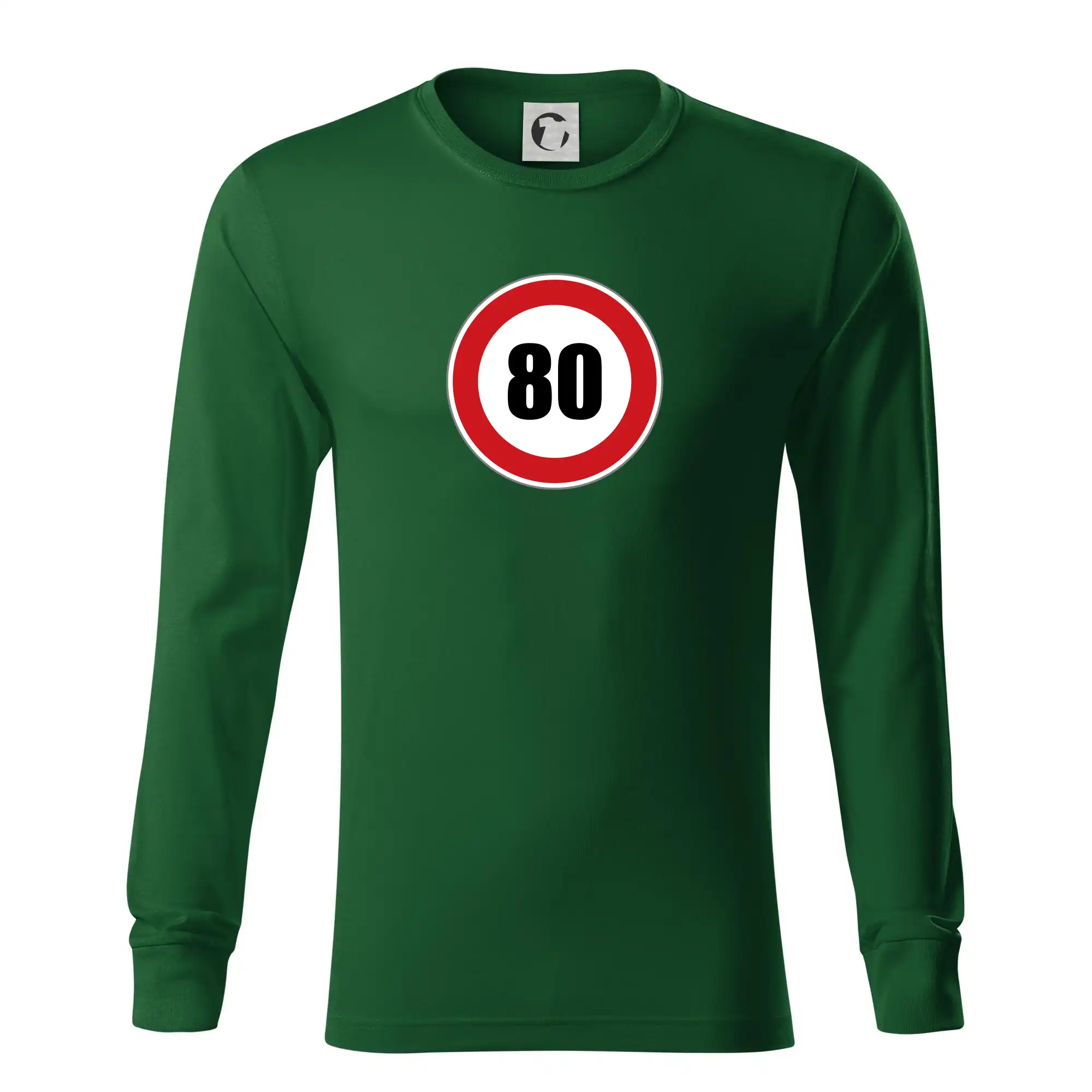 Dopravní značka - omezení rychlosti 80